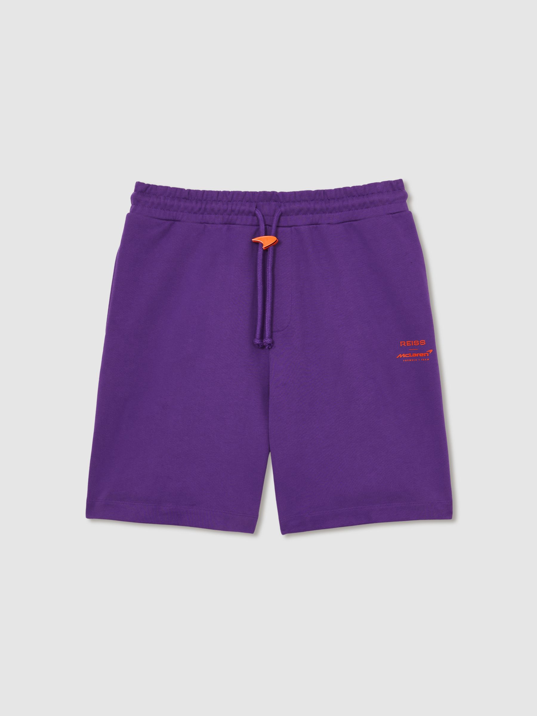 McLaren F1 Team Drawstring Shorts in Purple