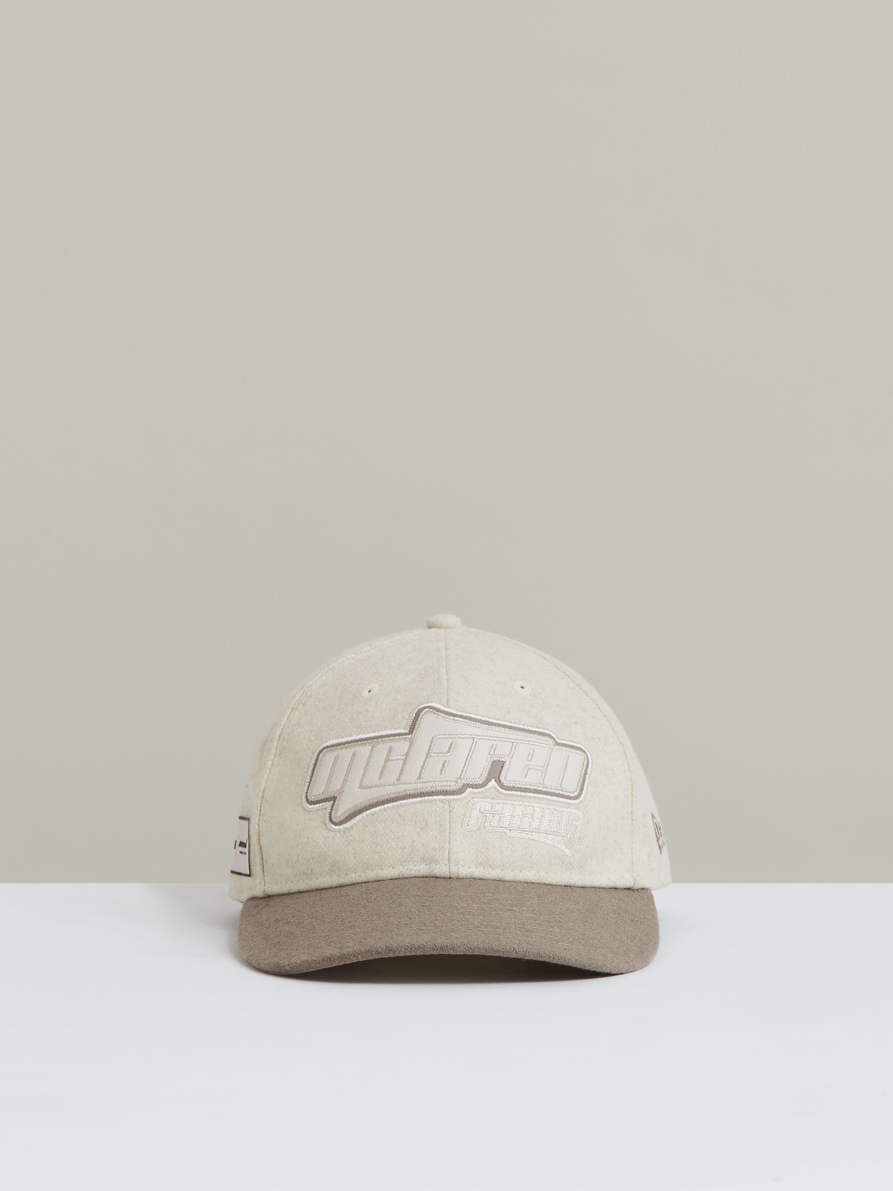 McLaren Racing Embroidered Cap Unisex Fit in Stone
