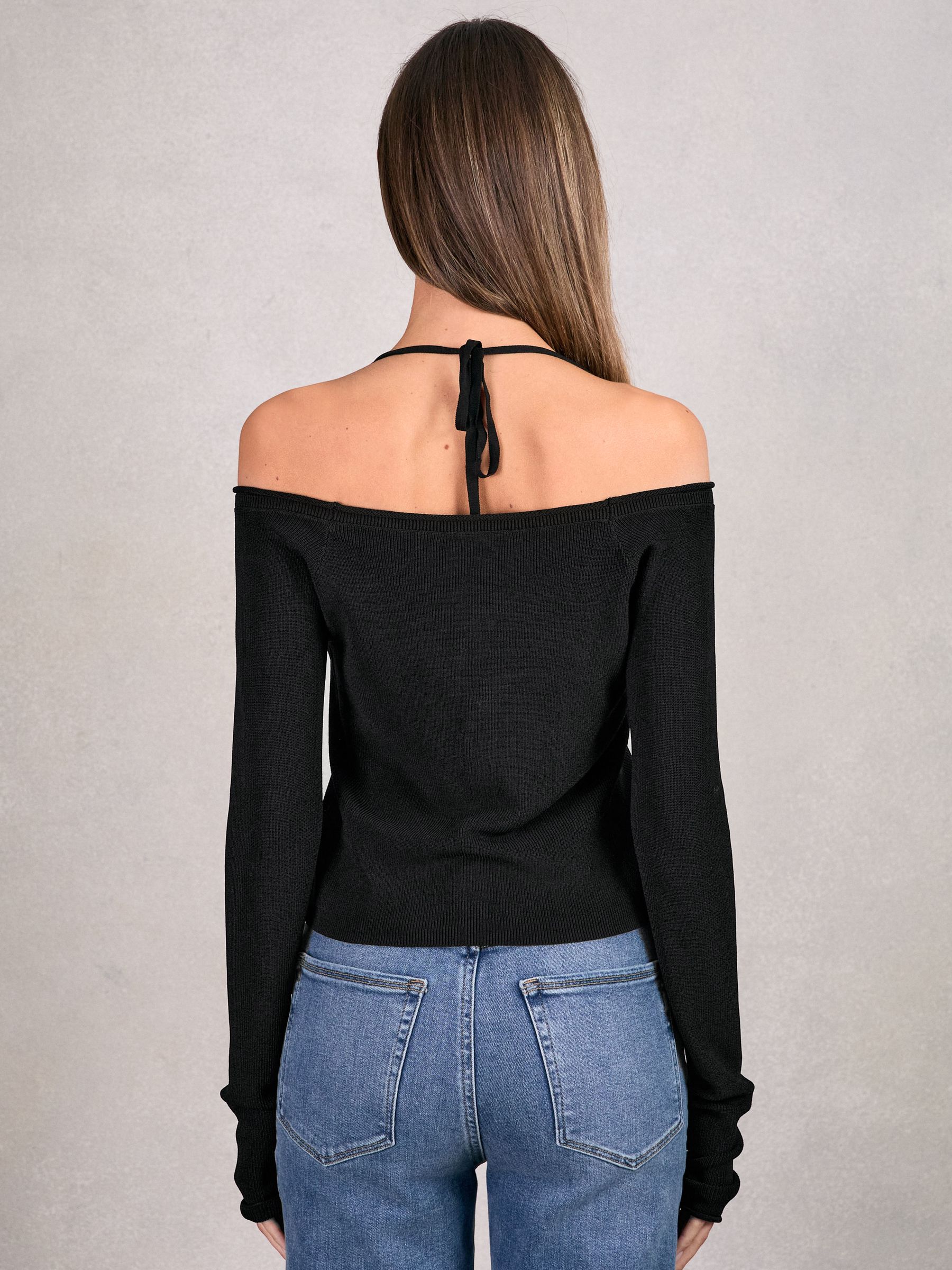 100% Cotton Jumper in Black