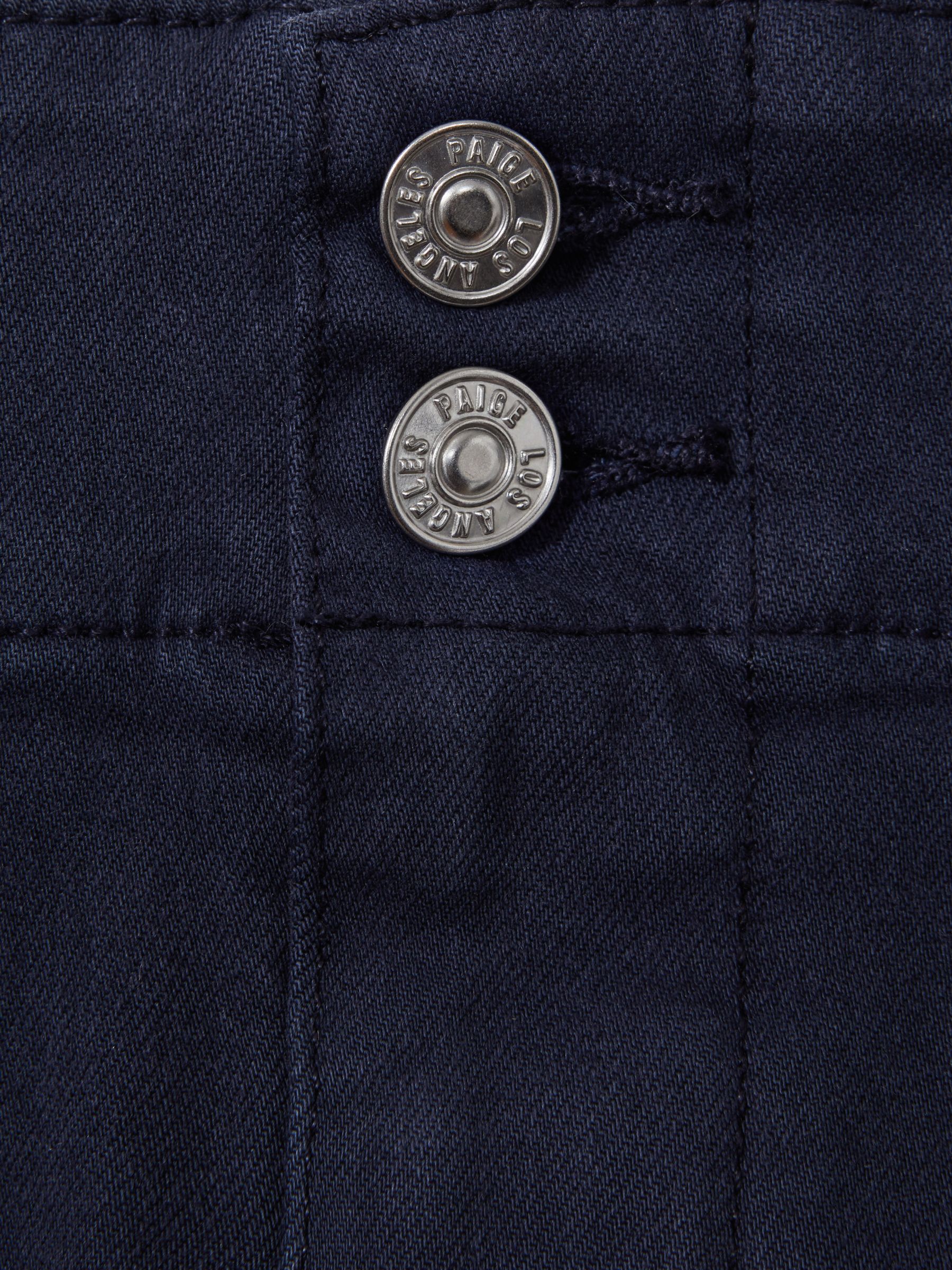 Paige High Rise Shorts With Turned-Up Hems in Navy