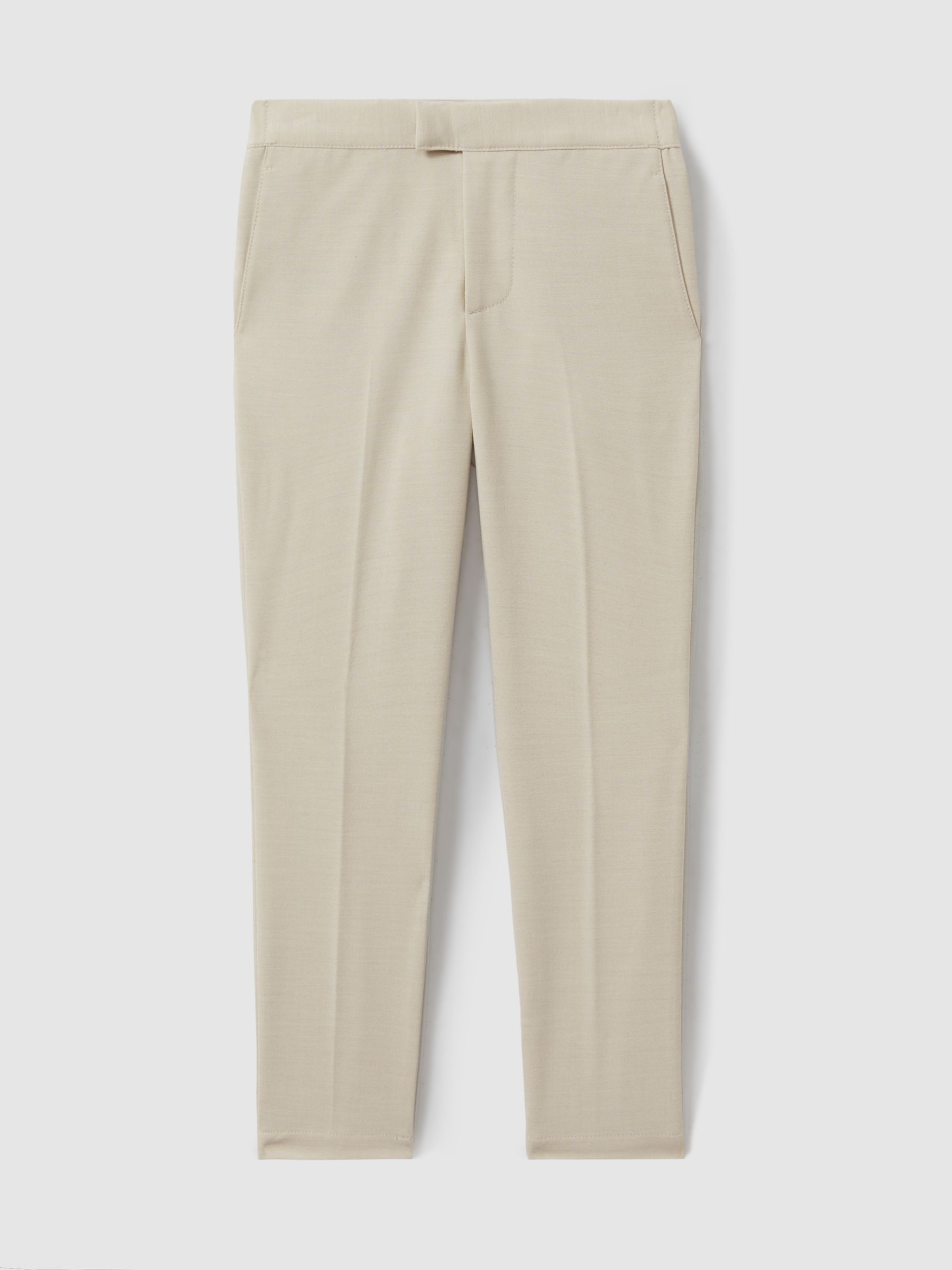 13-14 yrs Elasticated Waist Trousers in Stone