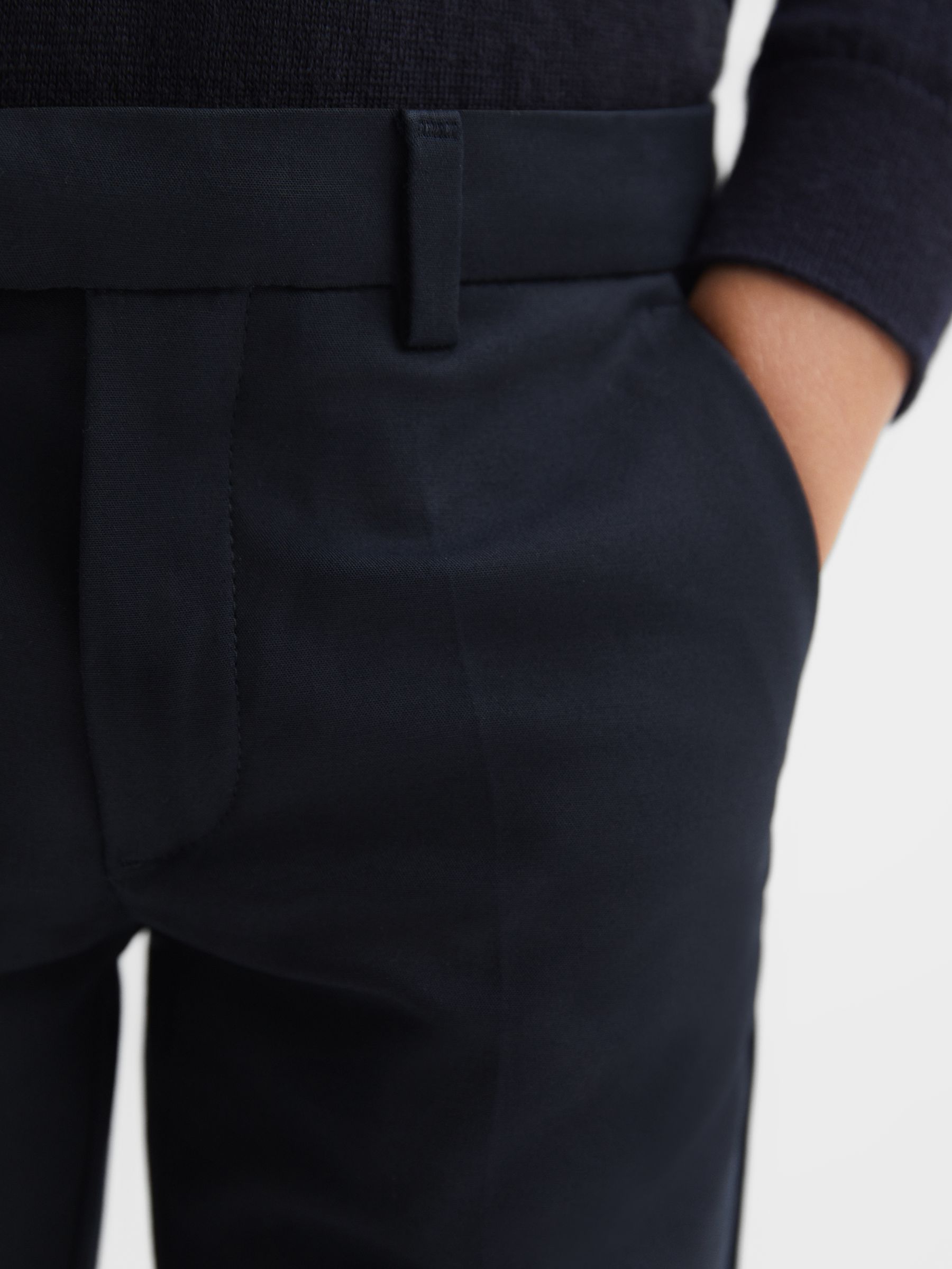 3-9 yrs Slim Fit Chinos in Navy