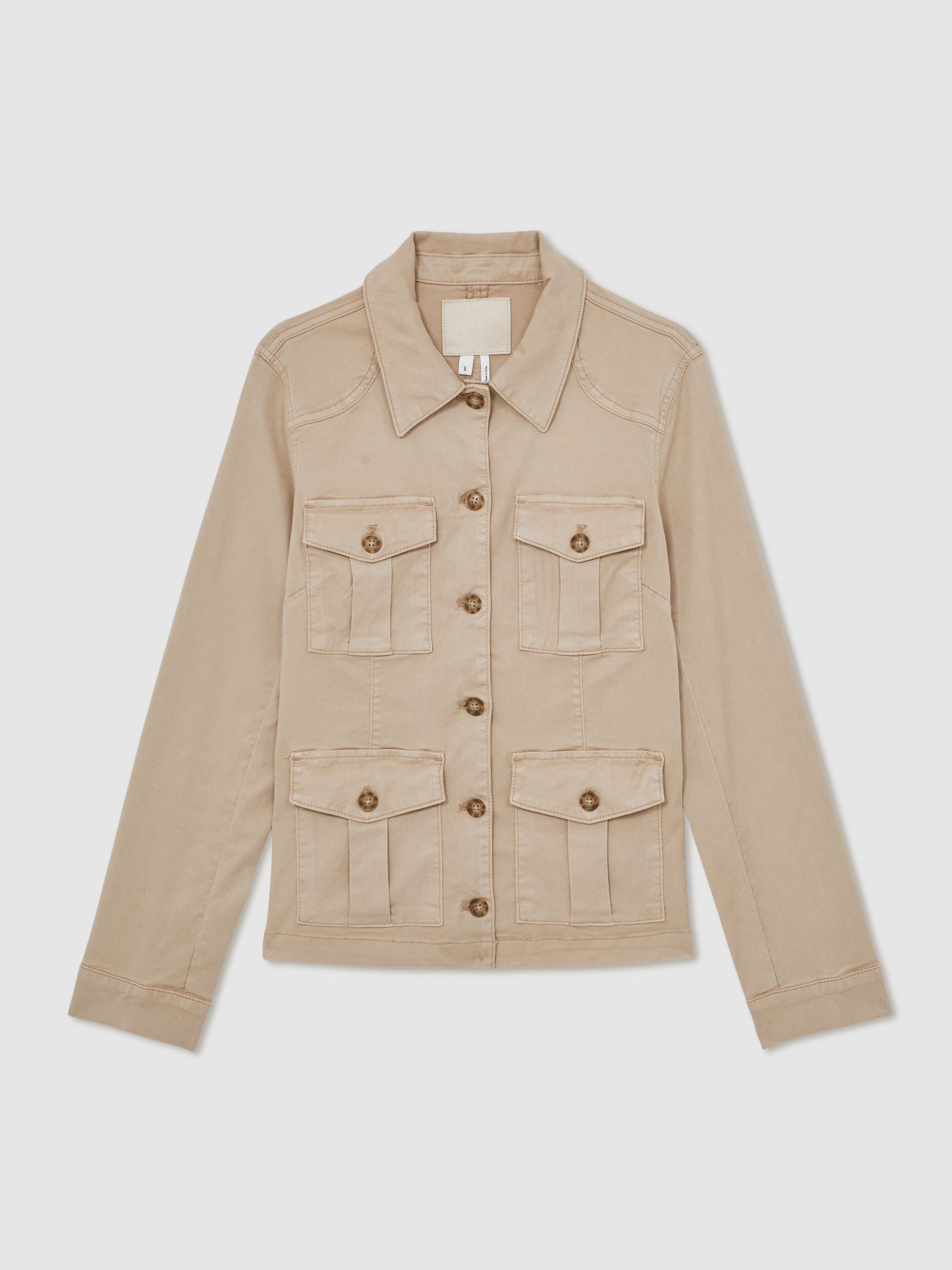 Paige Stacey Jacket in Stone Neutral