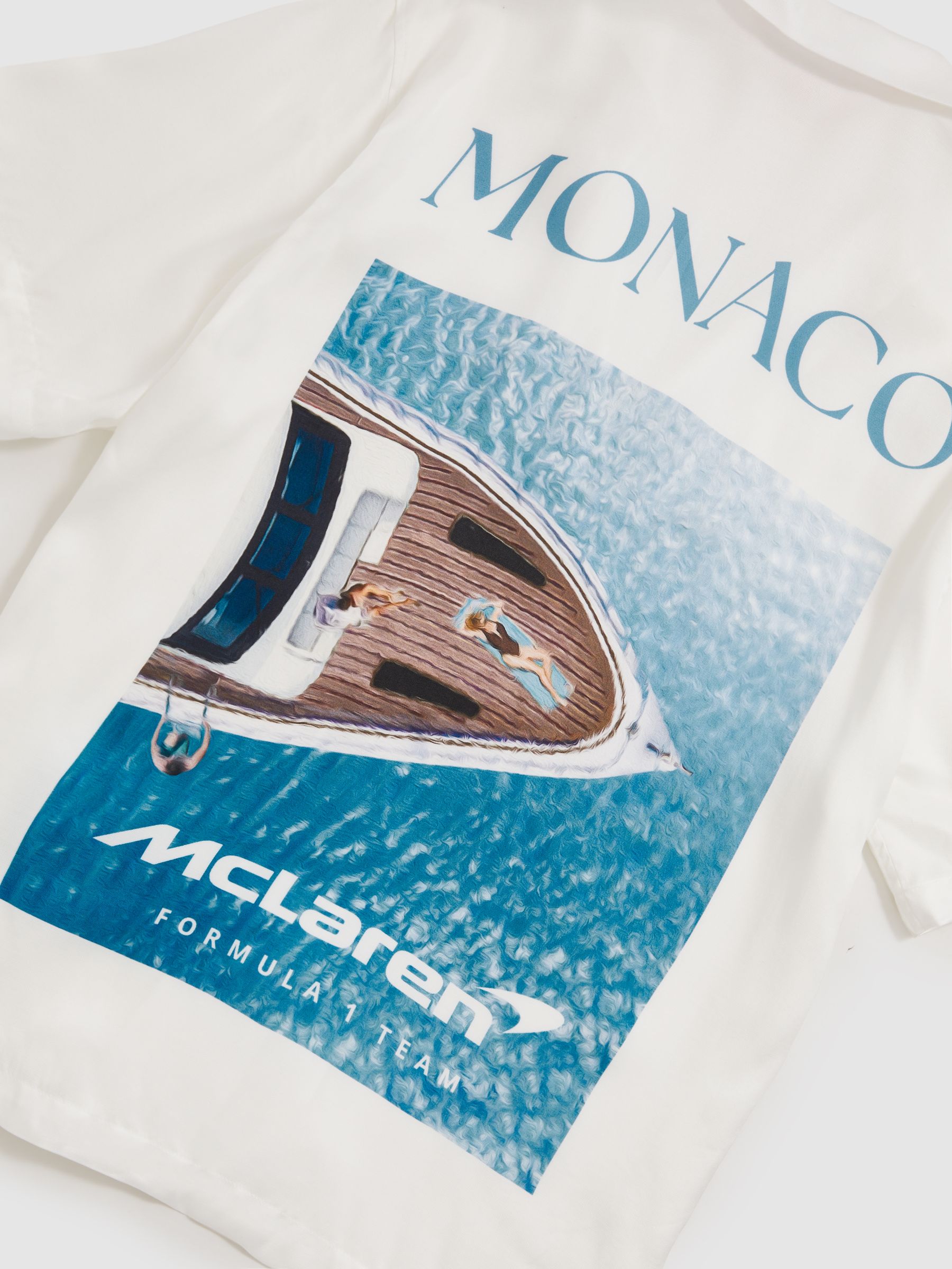 McLaren F1 Team Monaco GP Shirt in White