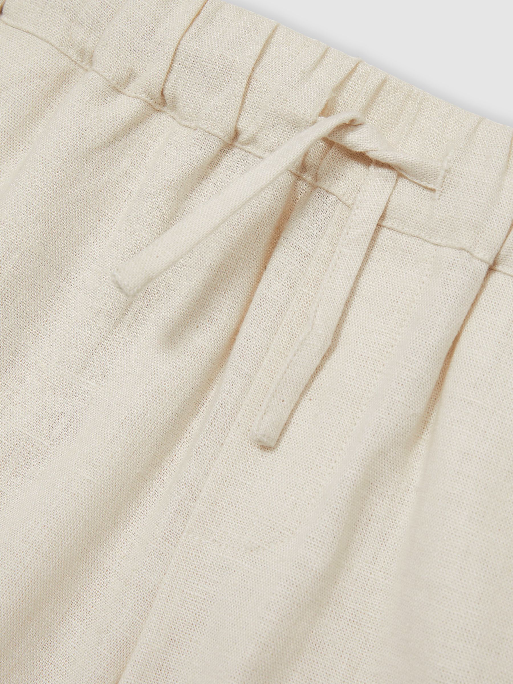 3-9 yrs Drawstring Shorts in Stone