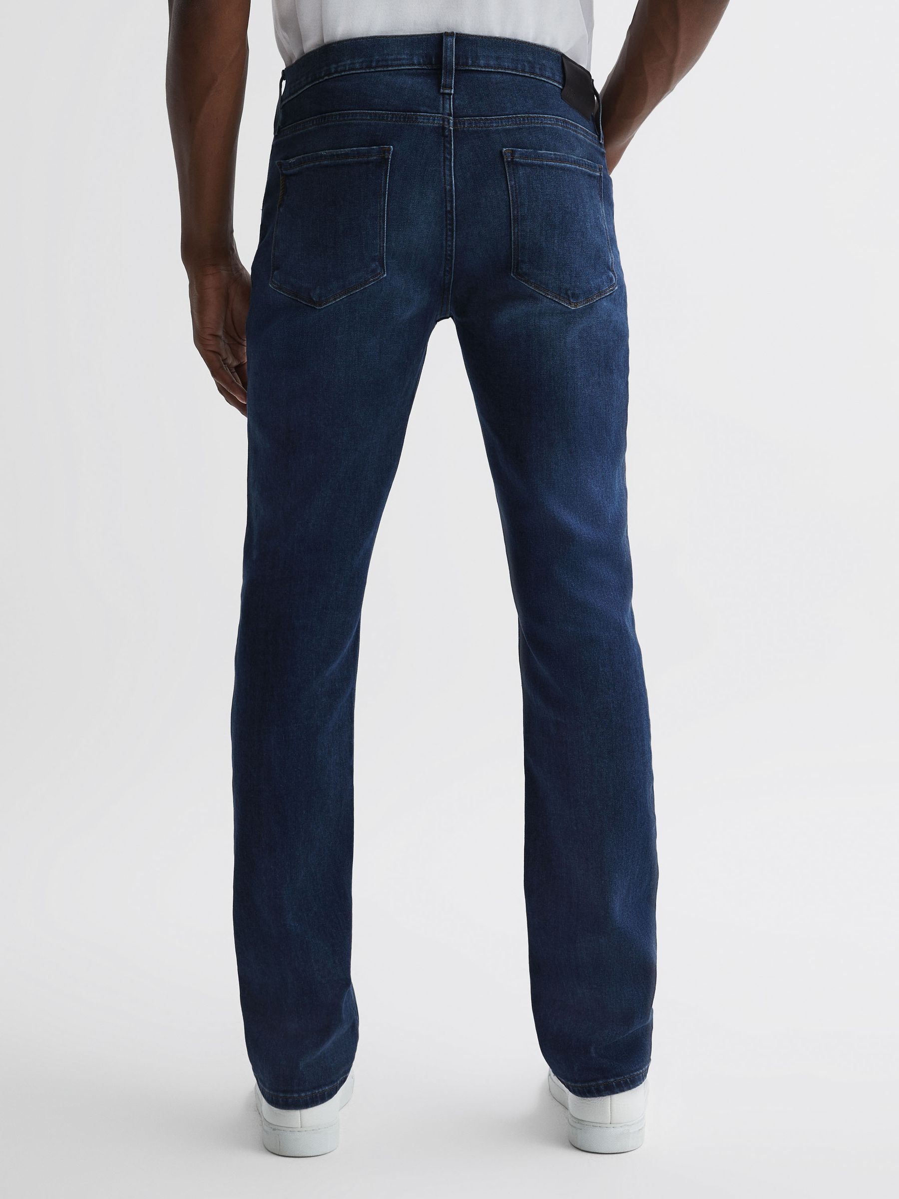 Paige Regular Fit Straight Leg Jeans in Hartweg