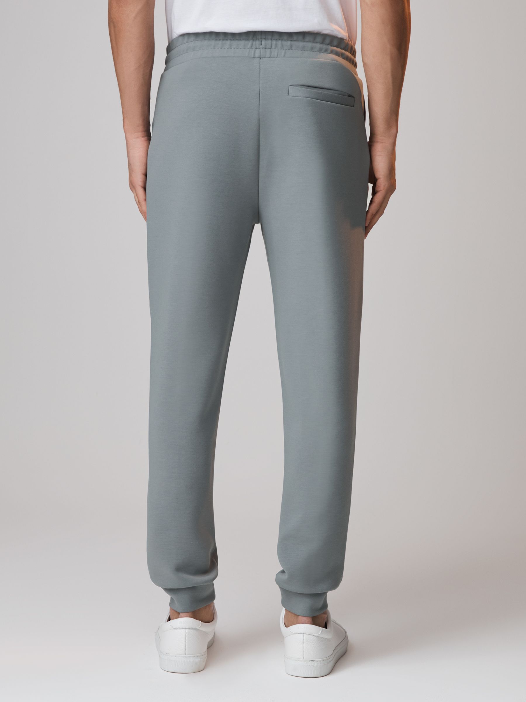 McLaren F1 Interlock Jersey Drawstring Joggers in Sage