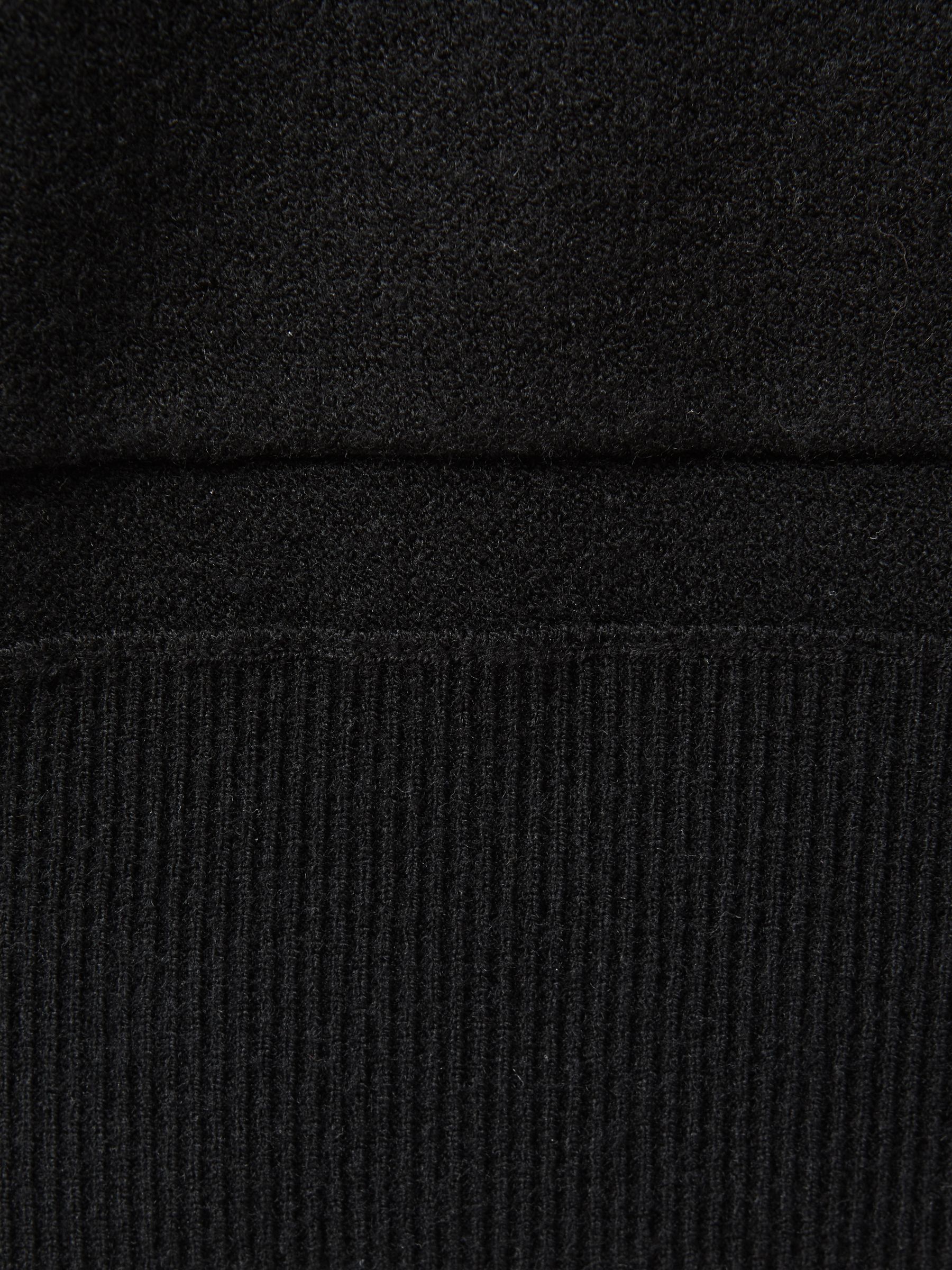 Paige Drawstring Hoodie in Black