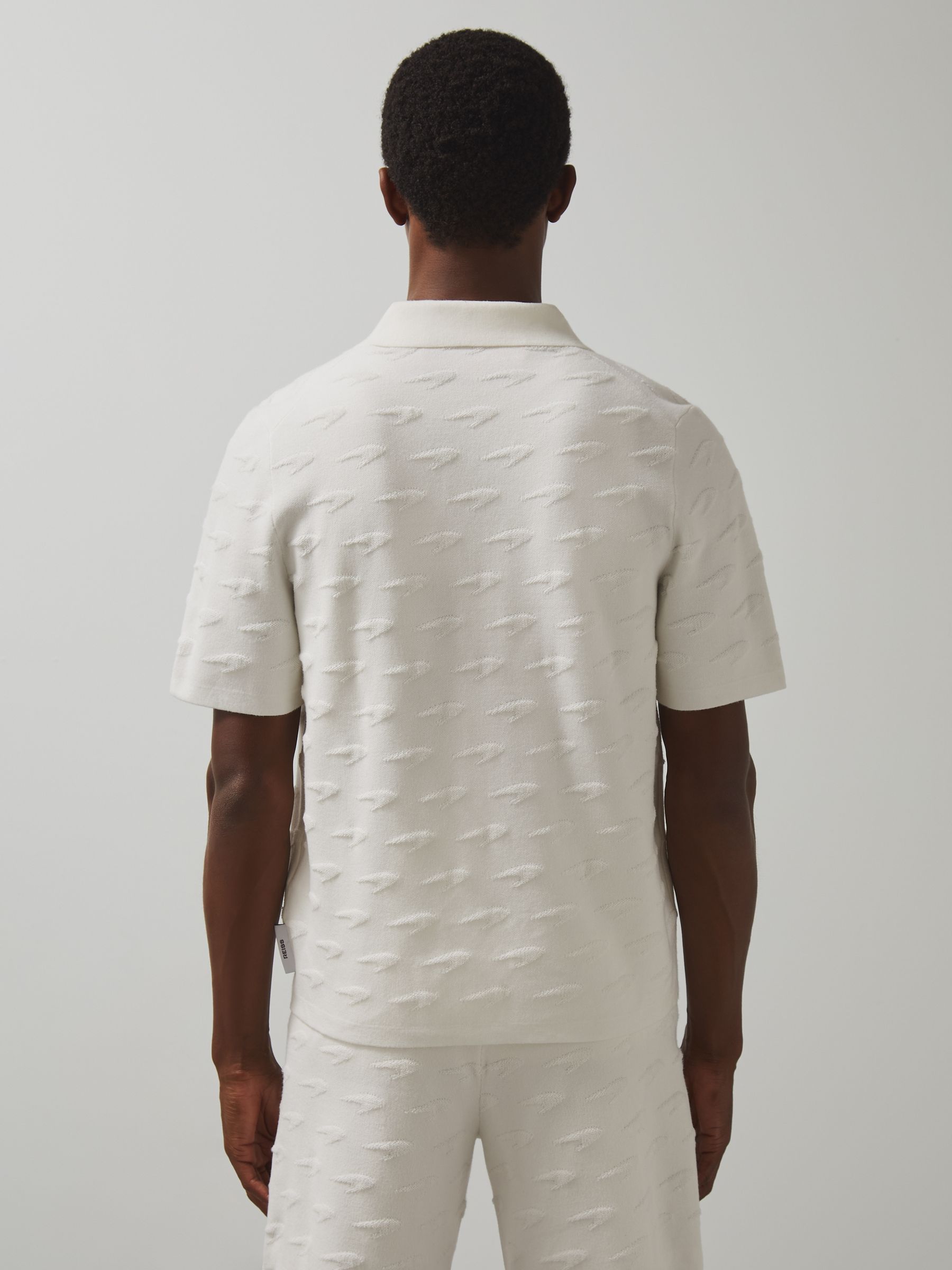 McLaren F1 Team Speedmark Knit Shirt in White
