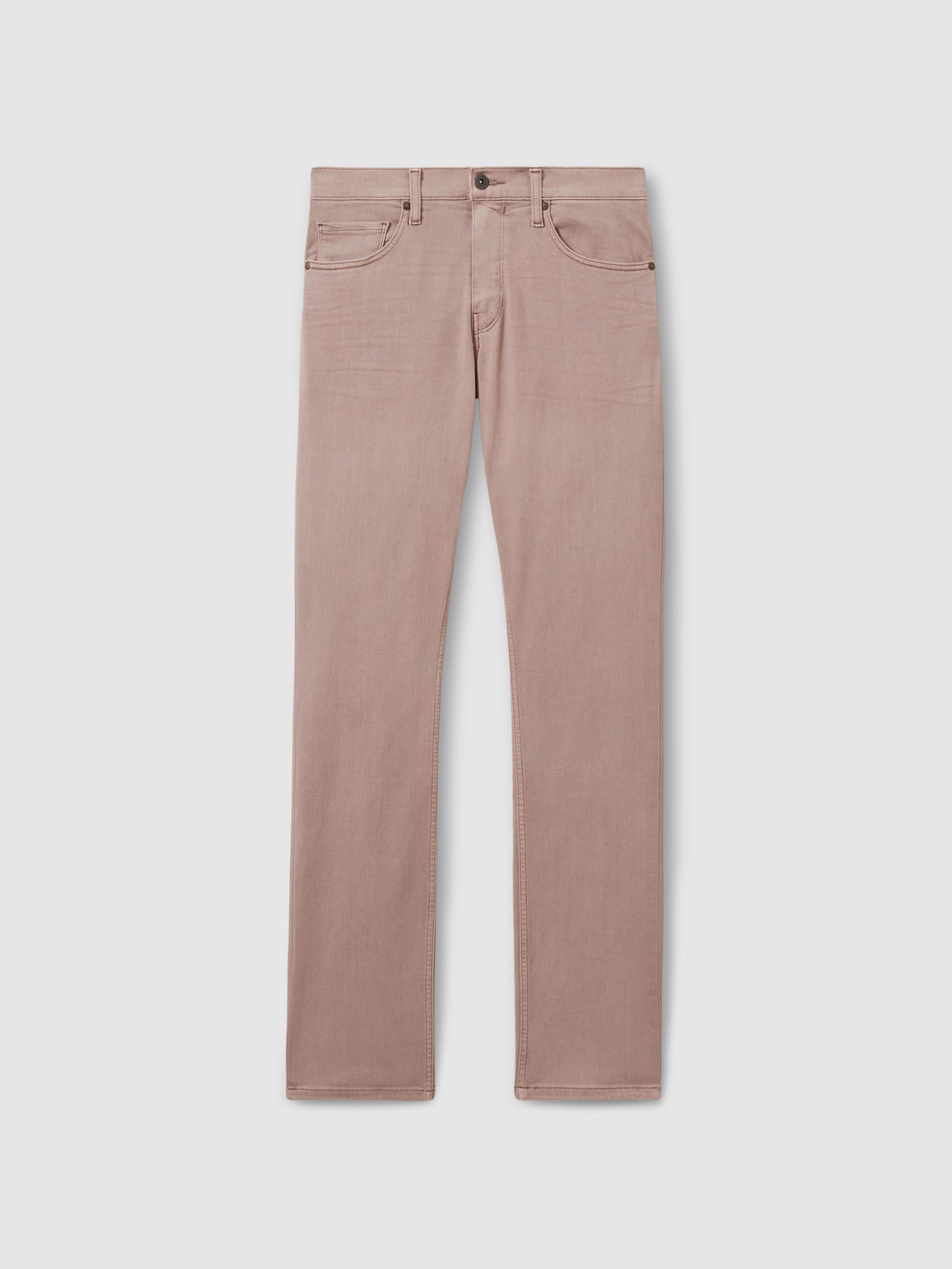 Paige Straight Leg Jeans in Vintage Orchid