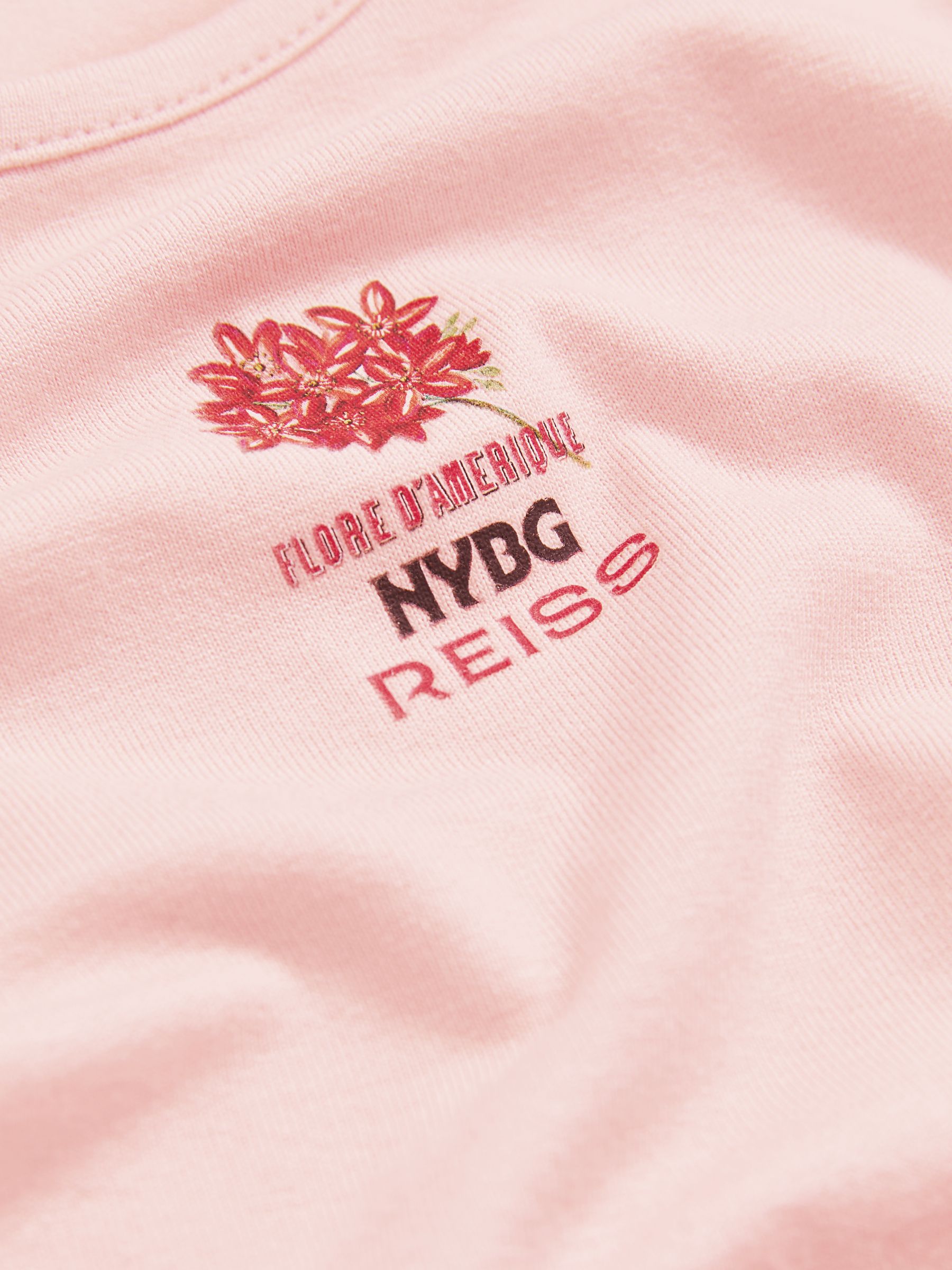 9-13 yrs Reiss | NYBG Floral Emblem Vest in Pink