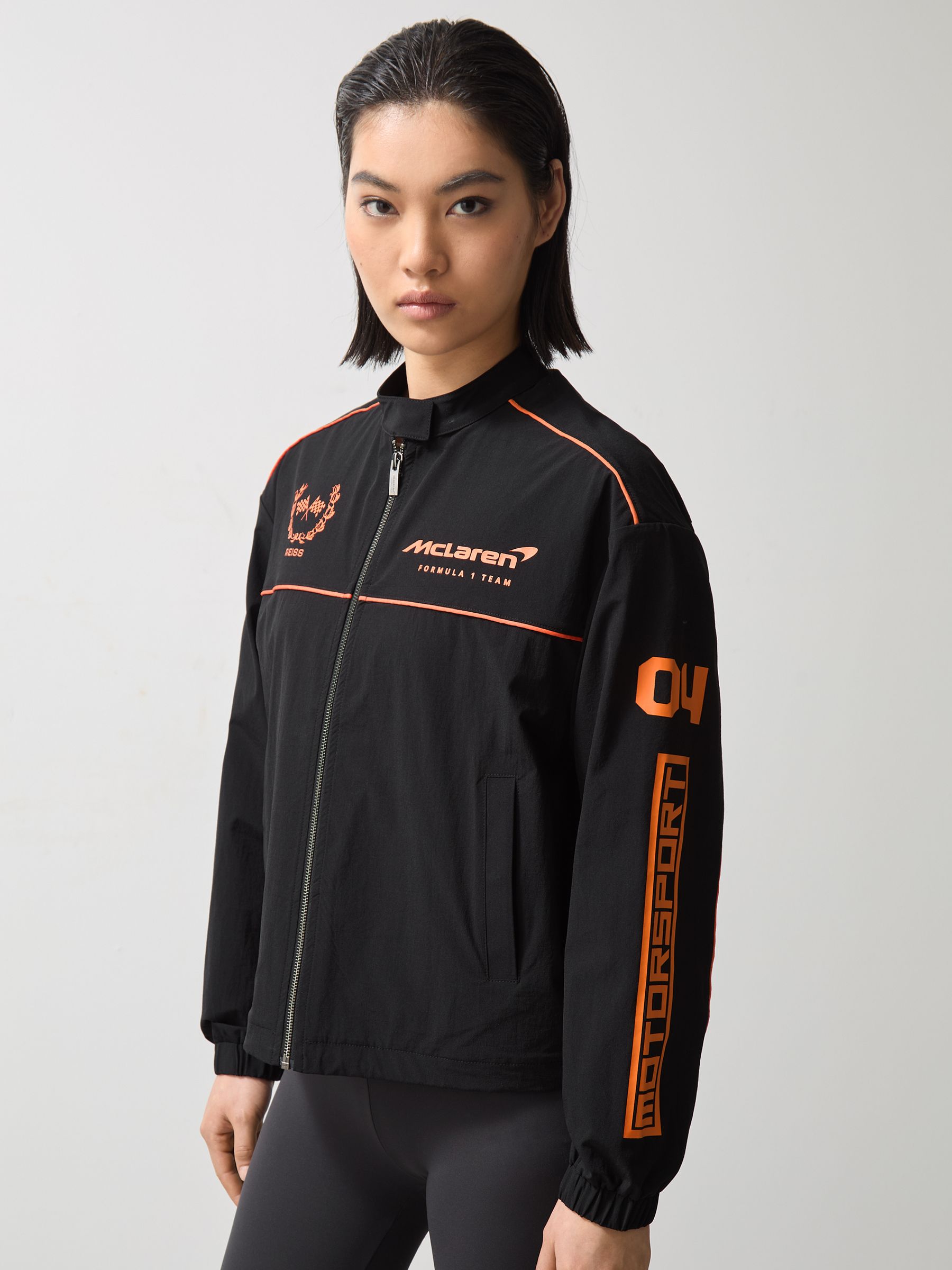 McLaren F1 Team Technical Logo Jacket in Black
