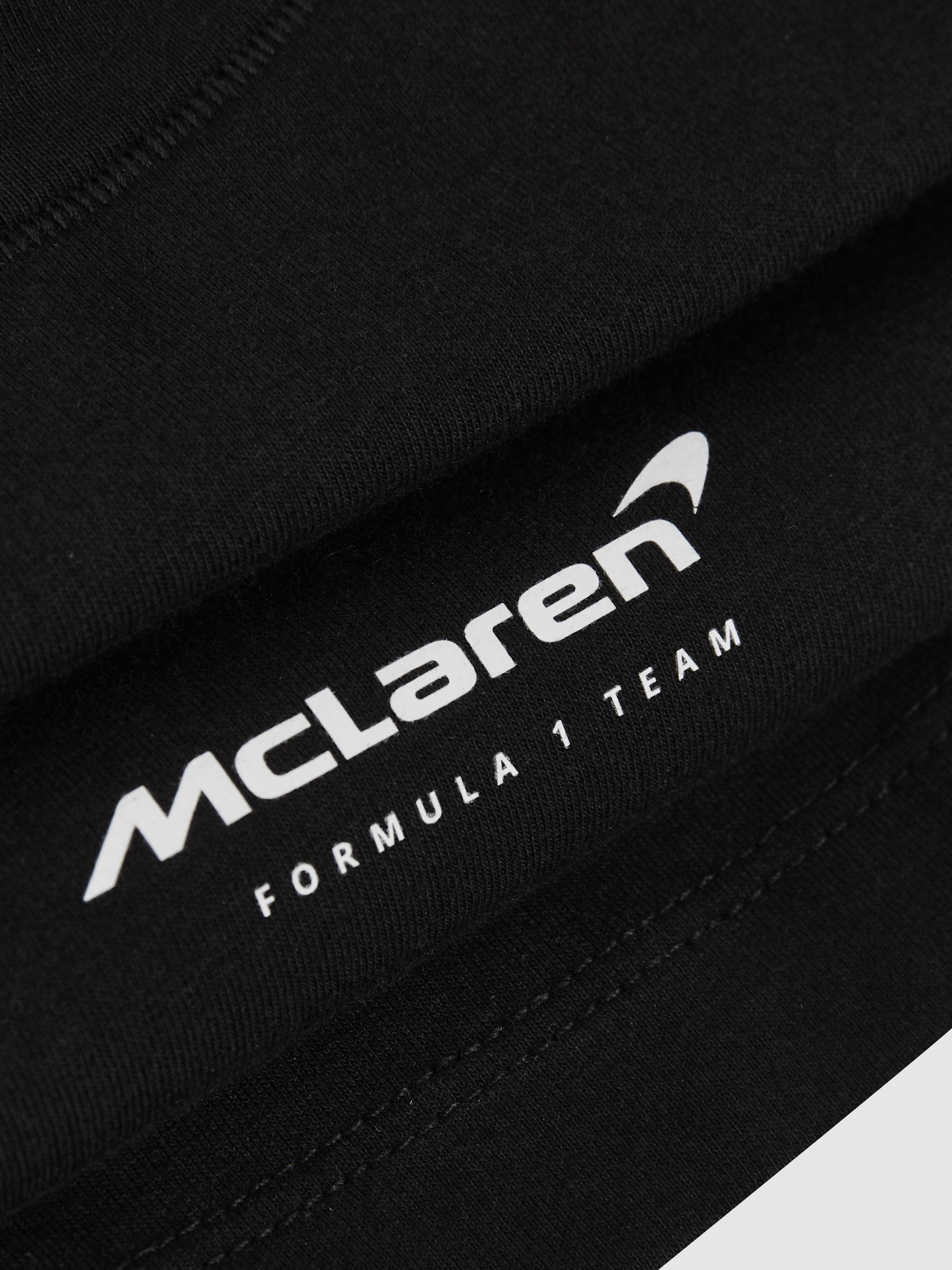 McLaren F1 Team Cropped Logo T-Shirt in Black