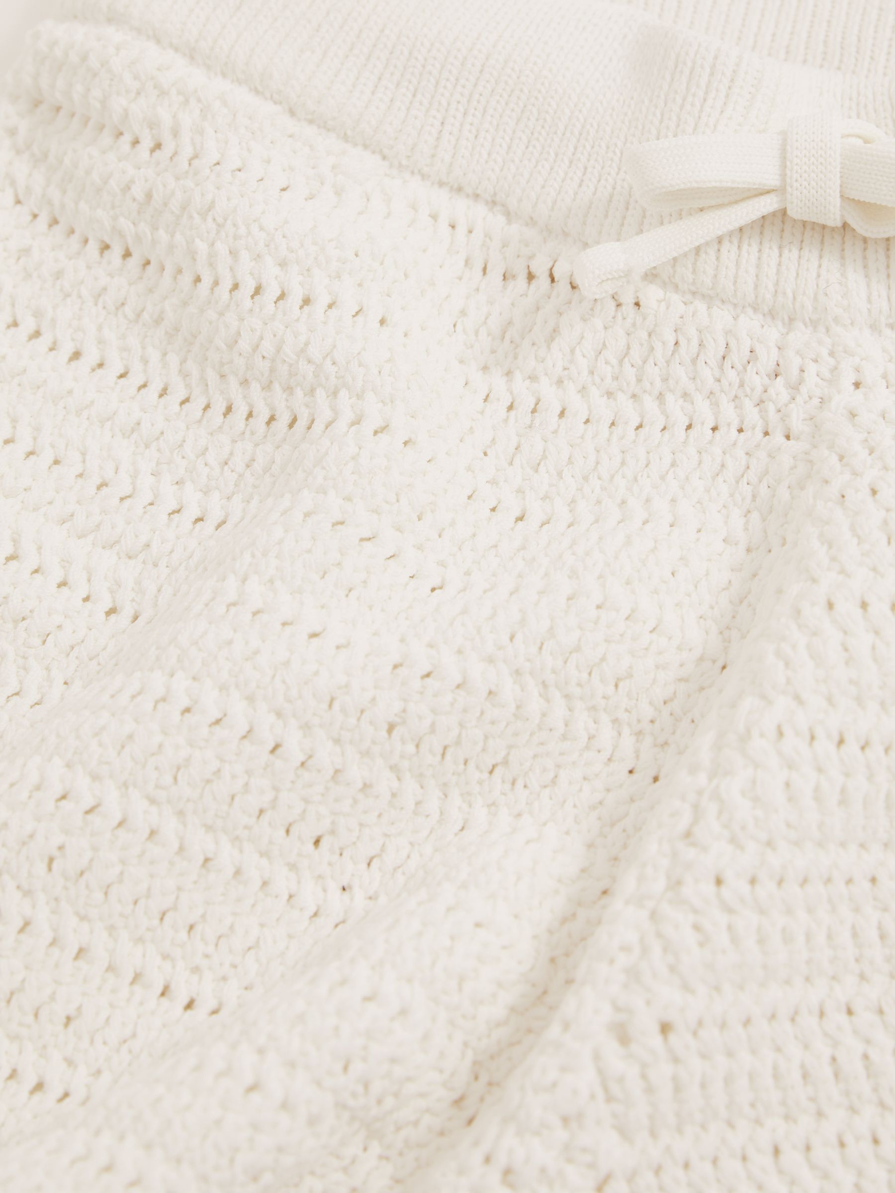 9-13 yrs McLaren F1 Team Crochet Shorts in Off White/Orange