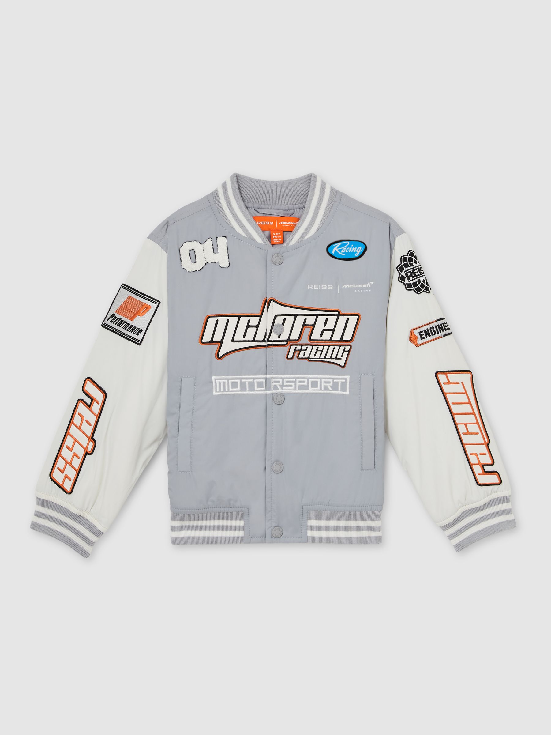 3-9 yrs McLaren F1 Team Bomber Jacket Unisex Fit in Blue Tones