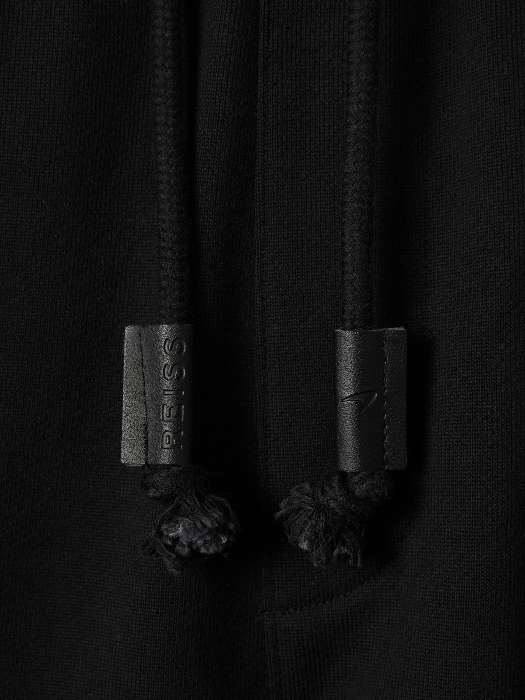 McLaren F1 Cotton Drawstring Joggers in Black