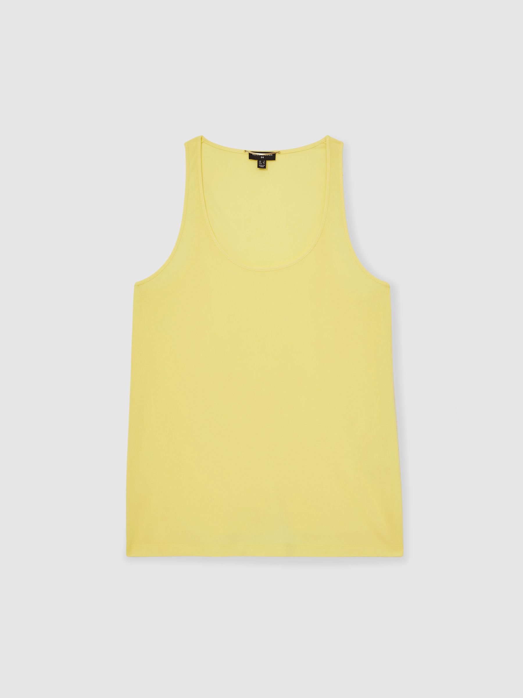 Atelier Scoop Neck Vest in Lemon