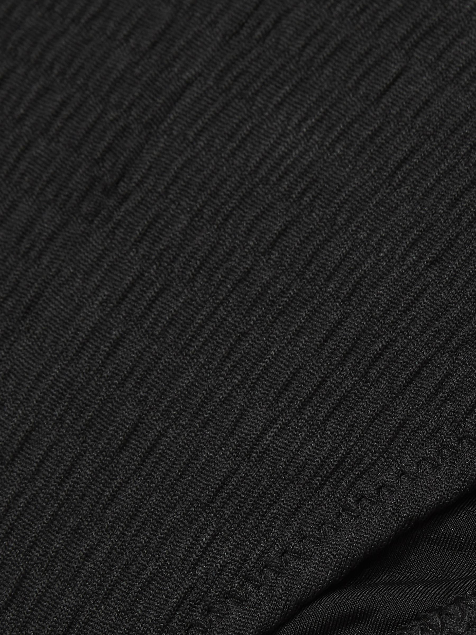 Calvin Klein Crinkle Bikini Bottoms in Black