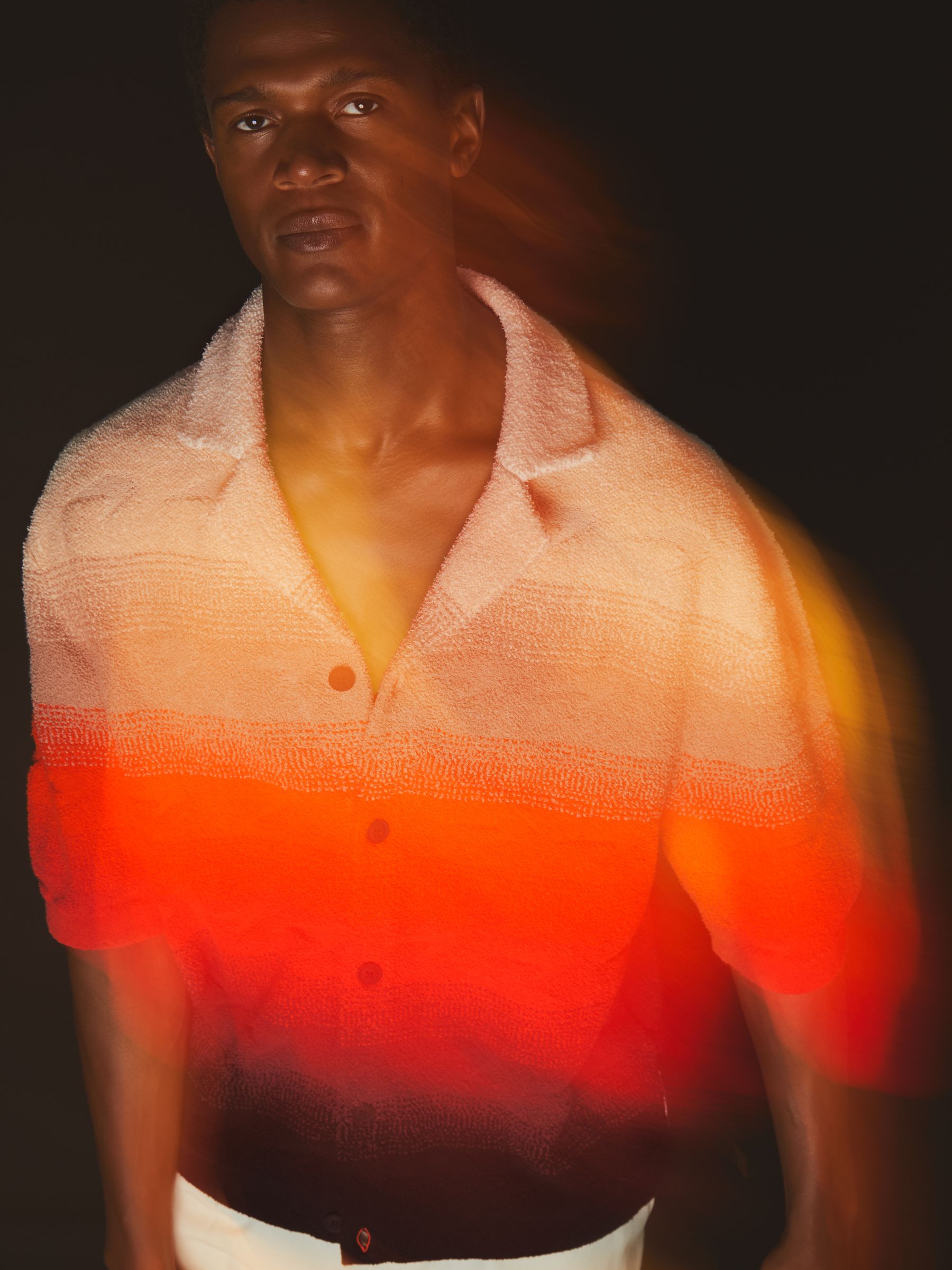 McLaren F1 Team Towelling Logo Shirt in Multi