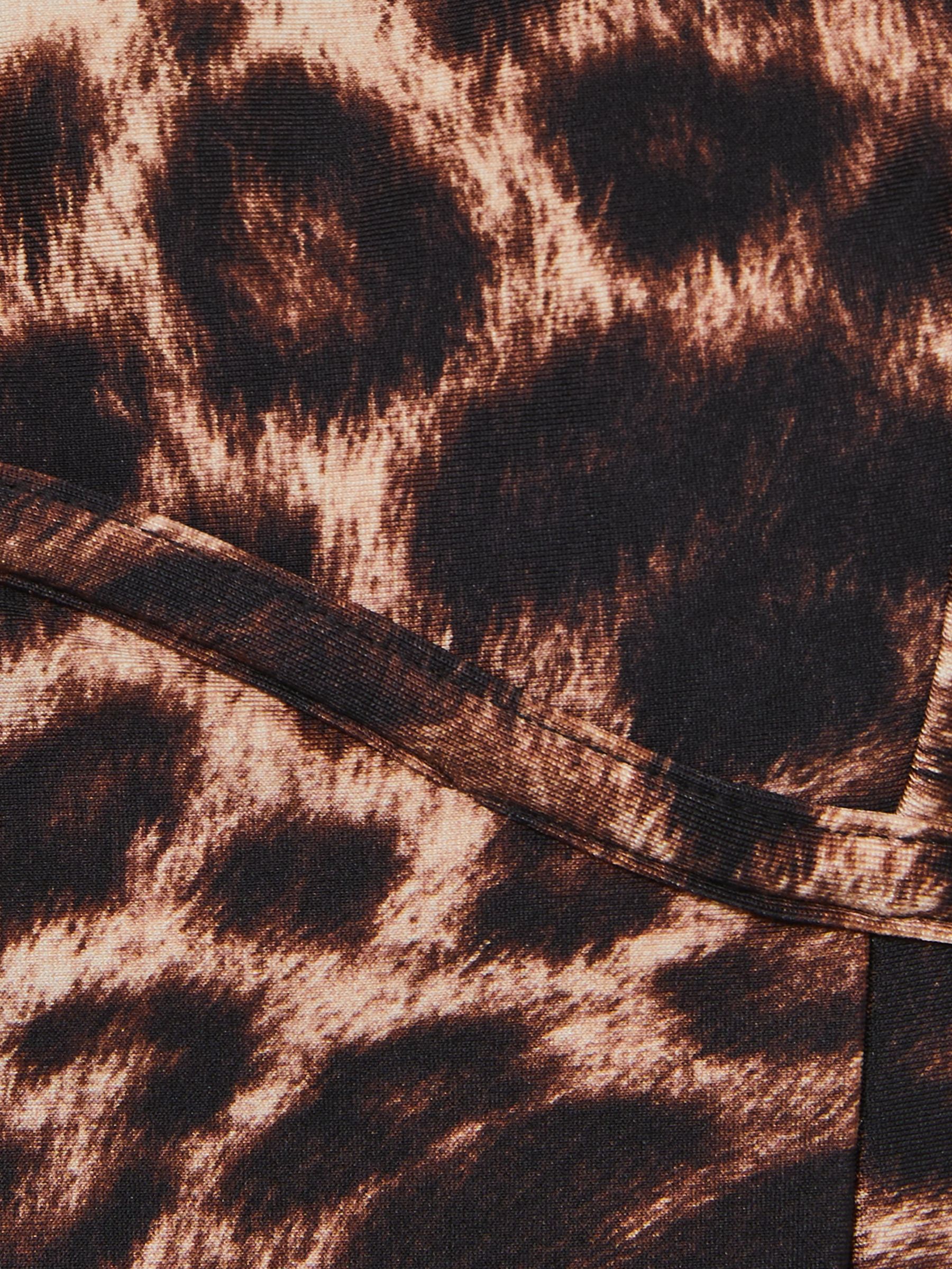 Good American Leopard-Print Bodysuit in Animal Print/Black