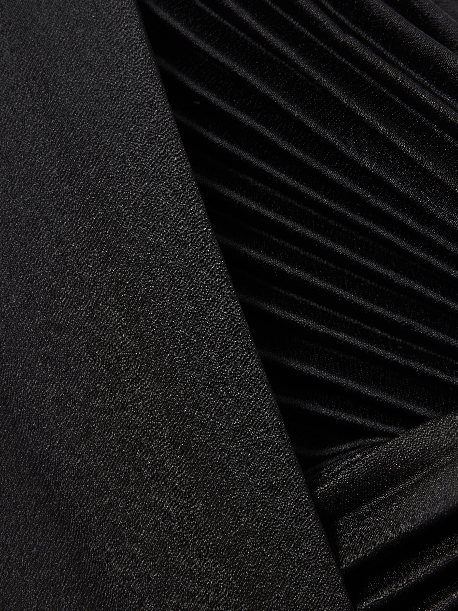 Acler Balloon Sleeve Midi Dress in Black