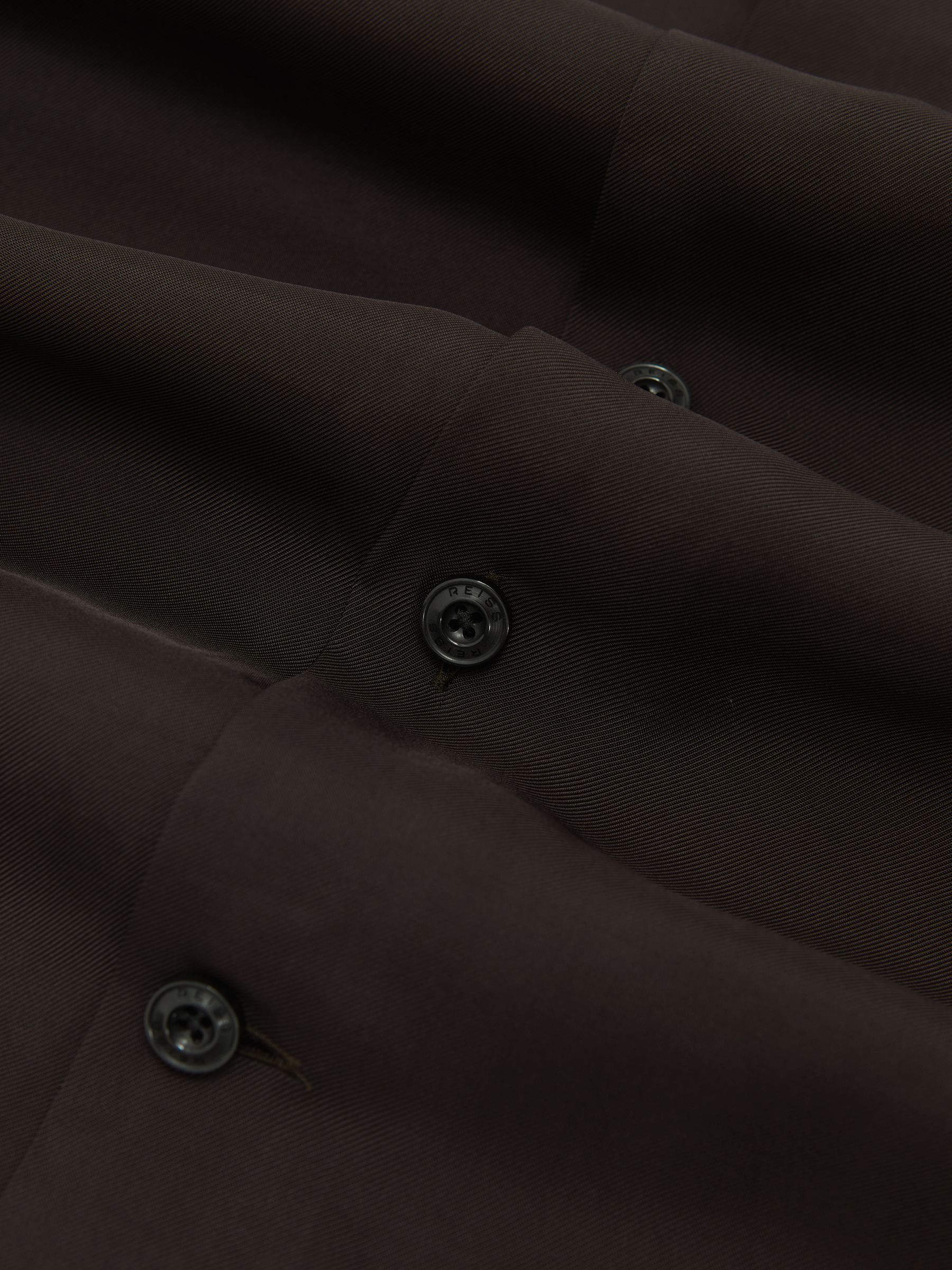 Shirt in Chocolate Brown