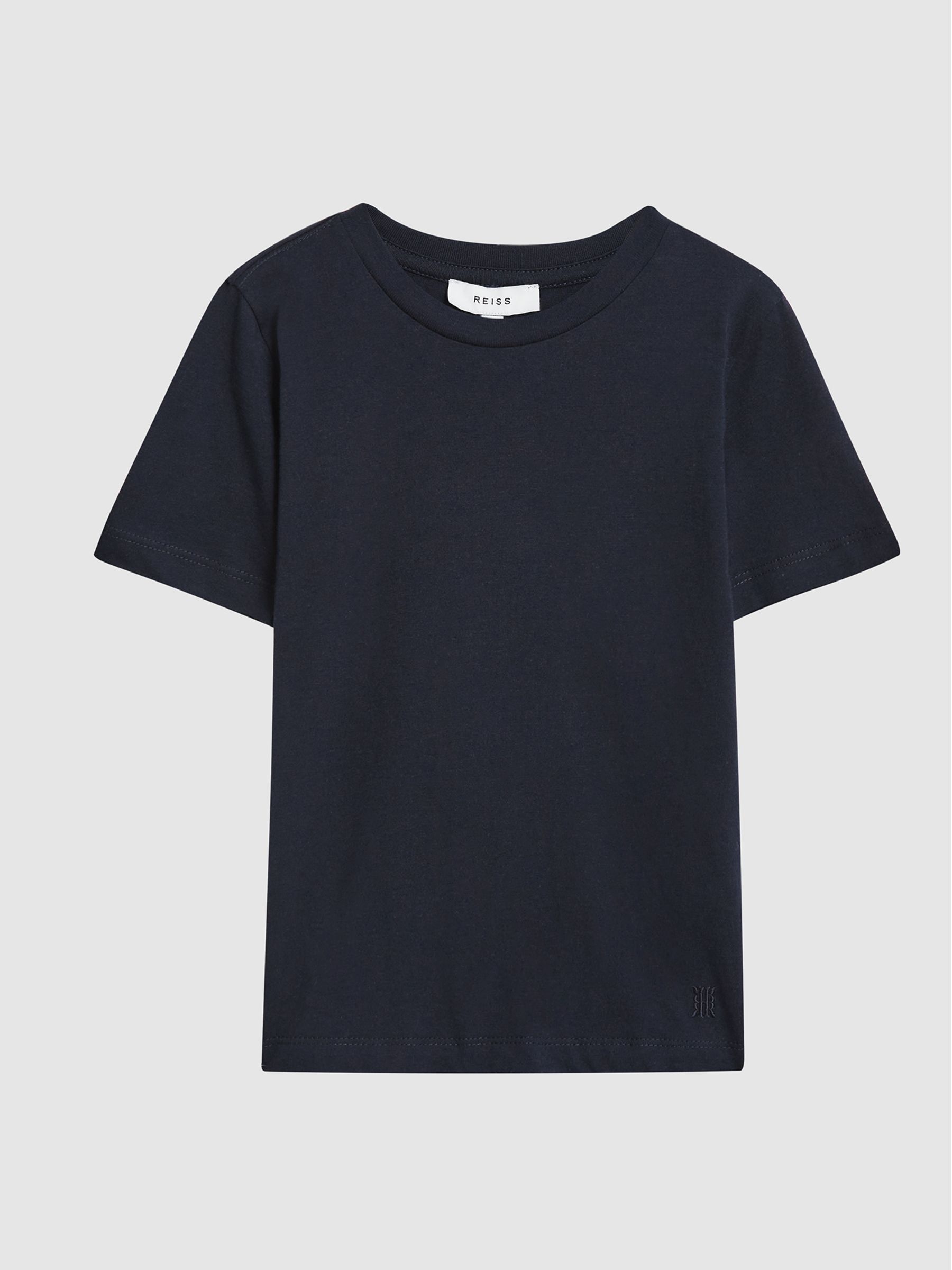 4-9 yrs Crew Neck T-Shirt in Navy