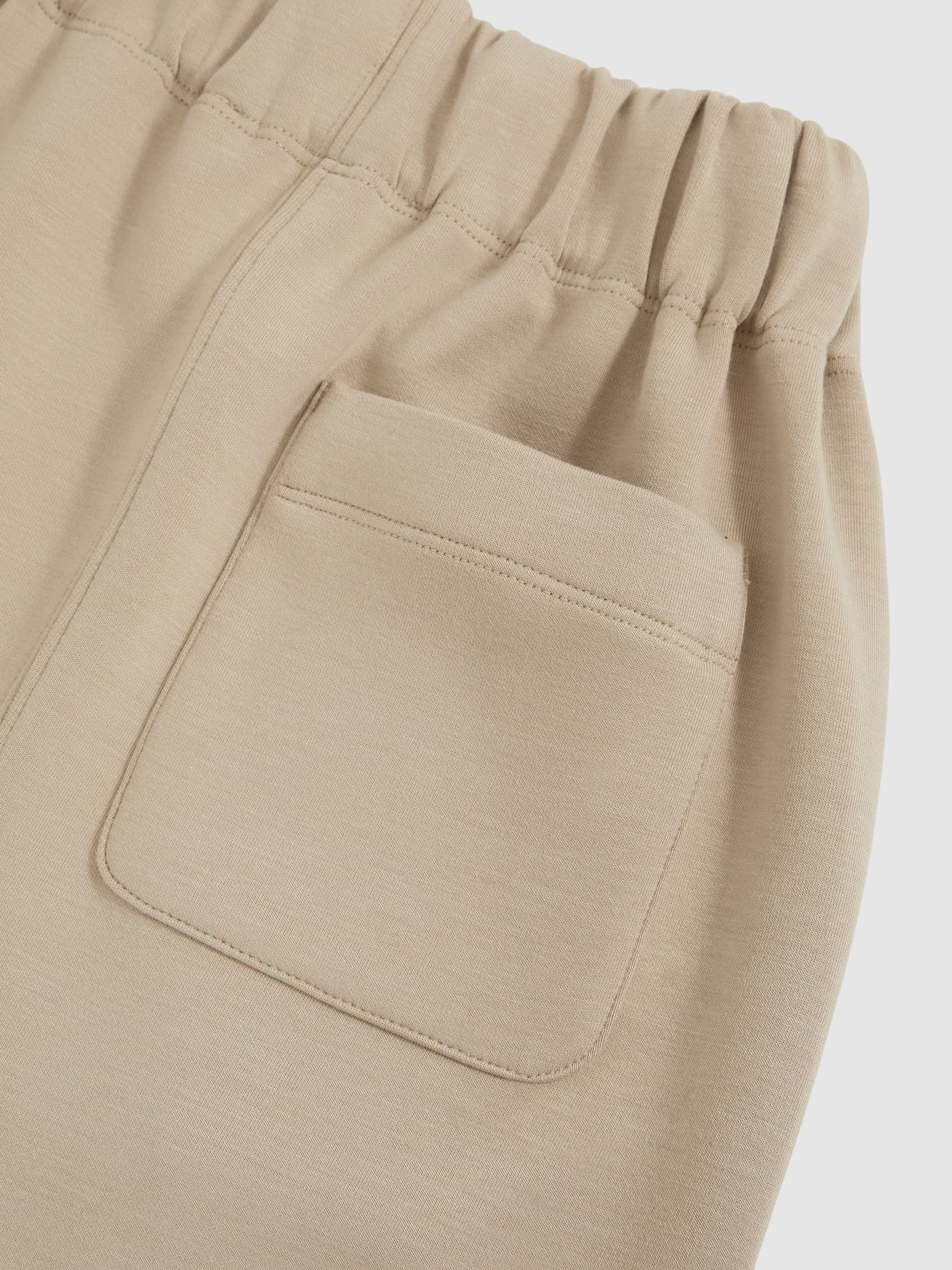 4-9 yrs | Les 100 Ciels Jersey Shorts in Sage