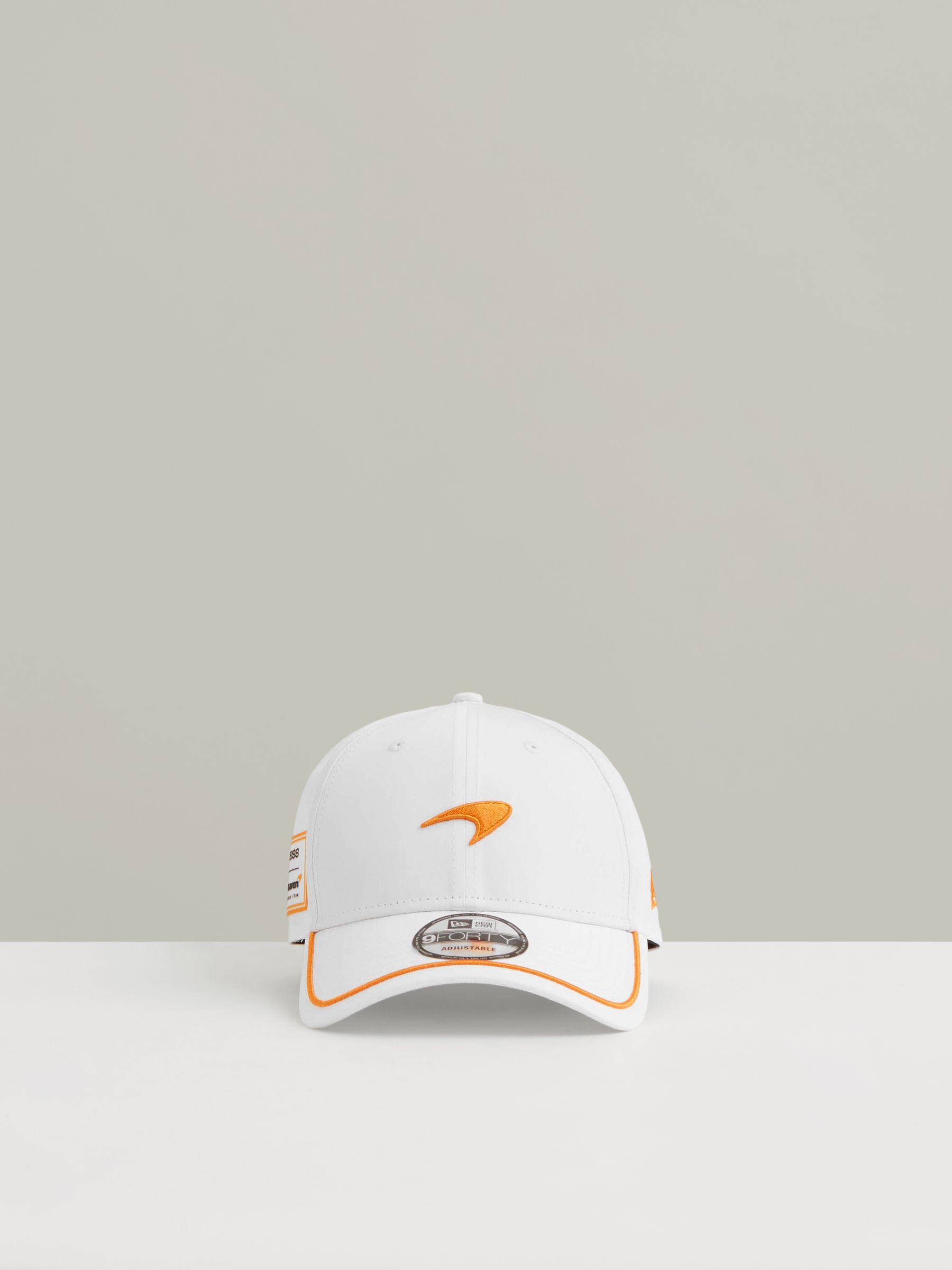 McLaren F1 Team Speedmark Logo Cap Unisex Fit in White