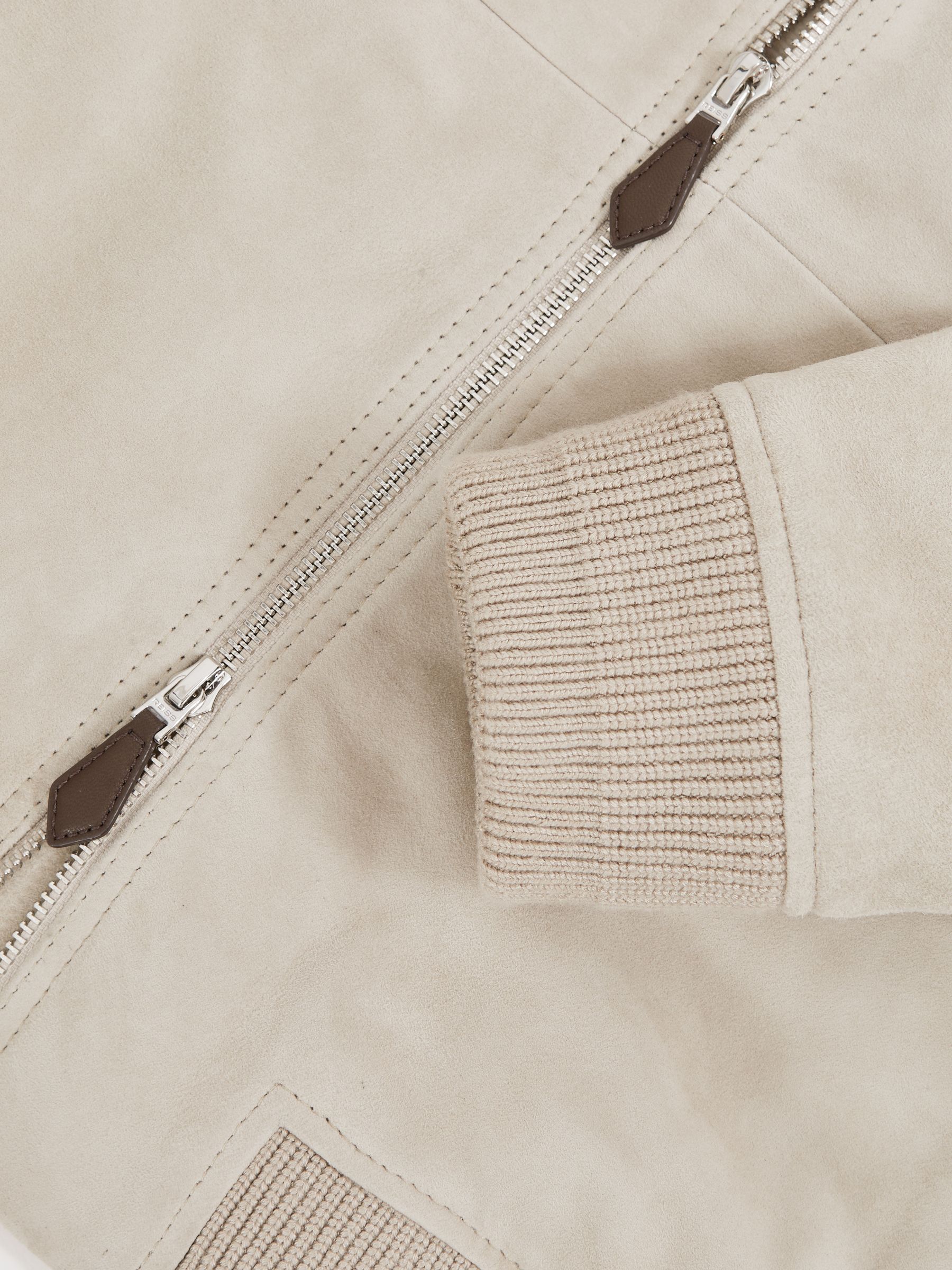 Bomber Jacket in Grey