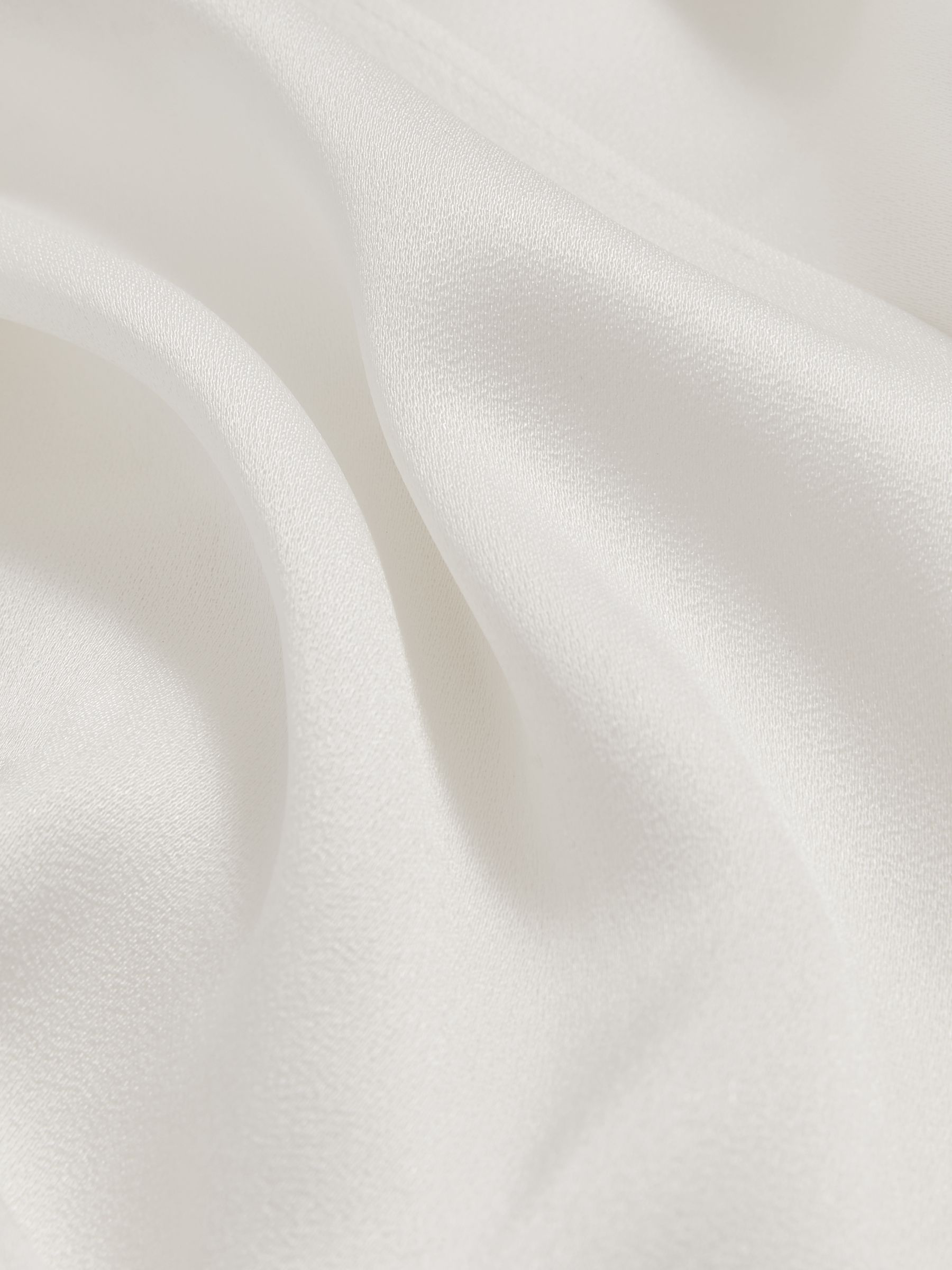 Atelier Duchess Satin Maxi Dress in White