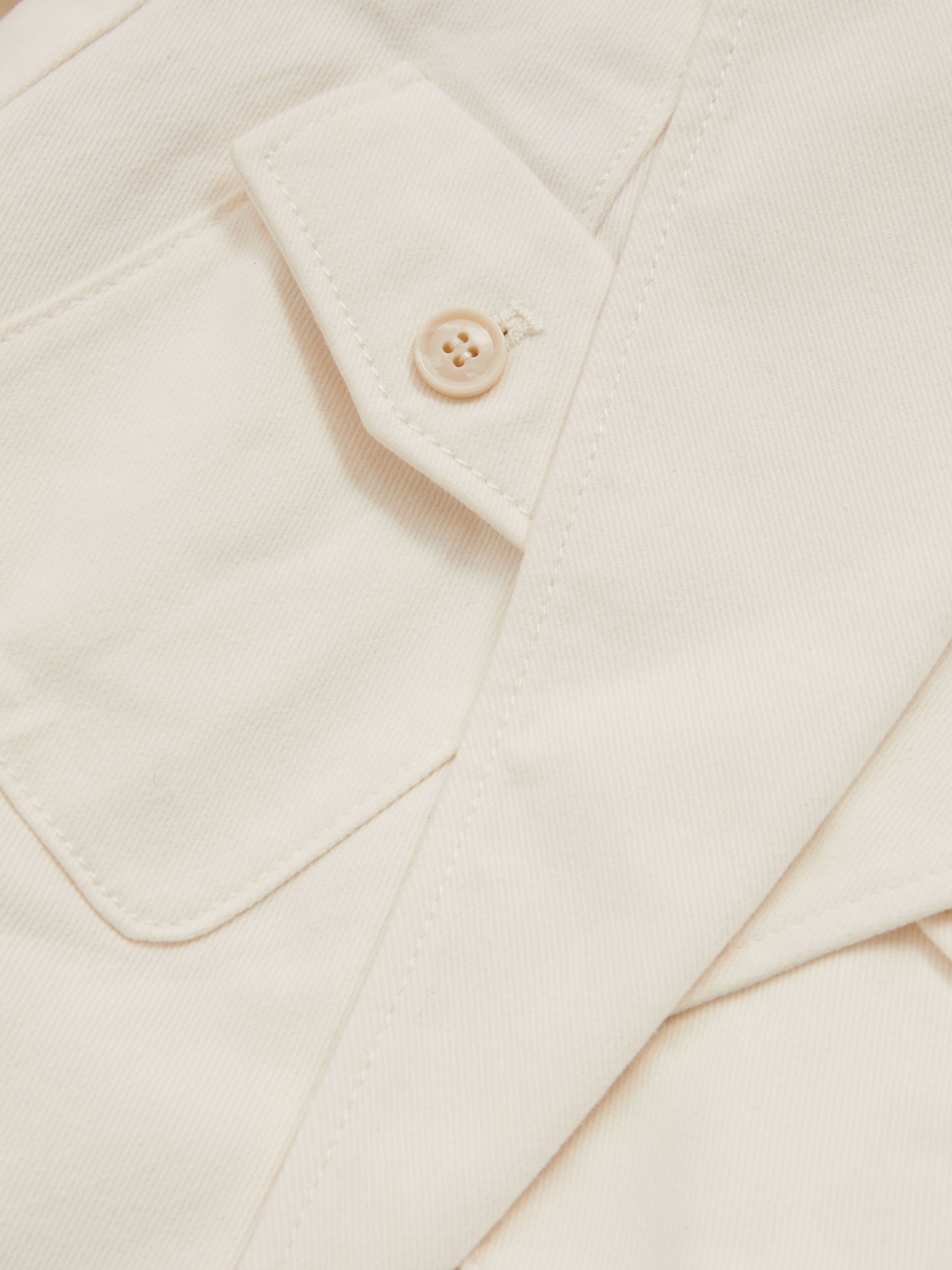 Romona Ivory Paige Denim Blazer