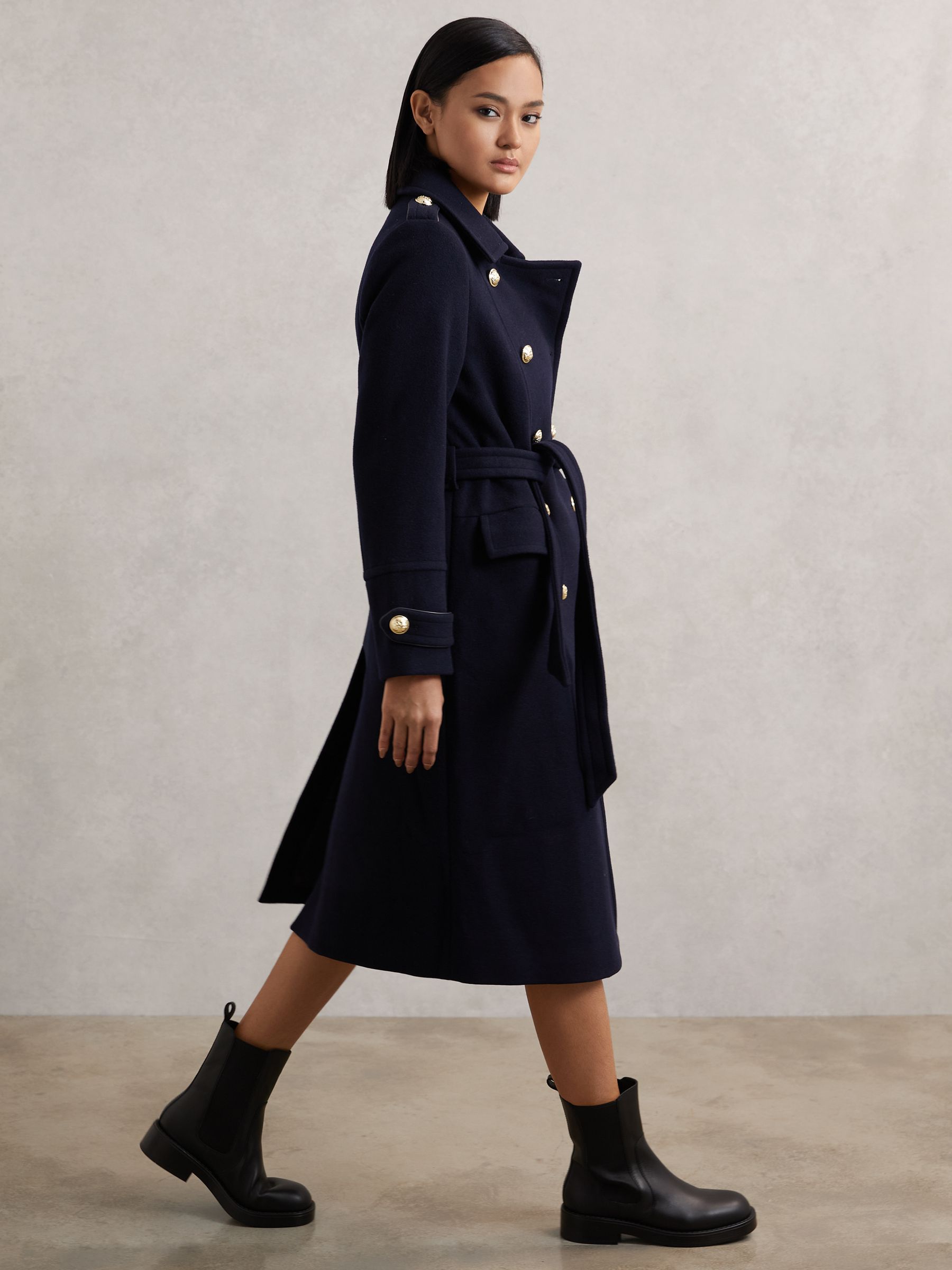 Leather Chelsea Boots in Black