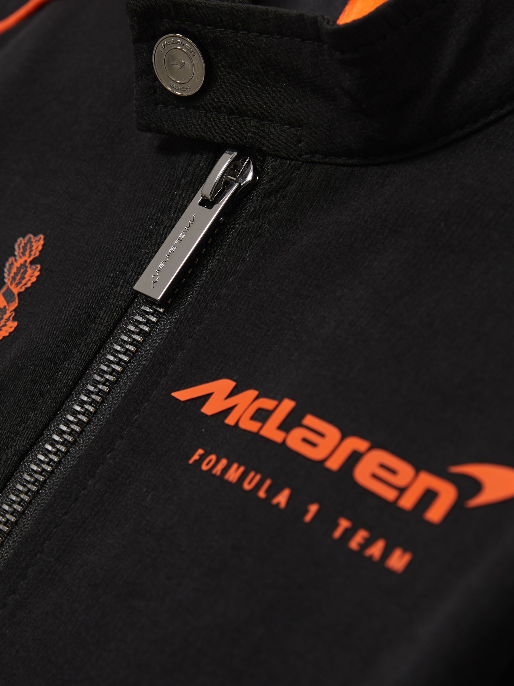 3-9 yrs Unisex Fit McLaren F1 Team Technical Logo Jacket in Black