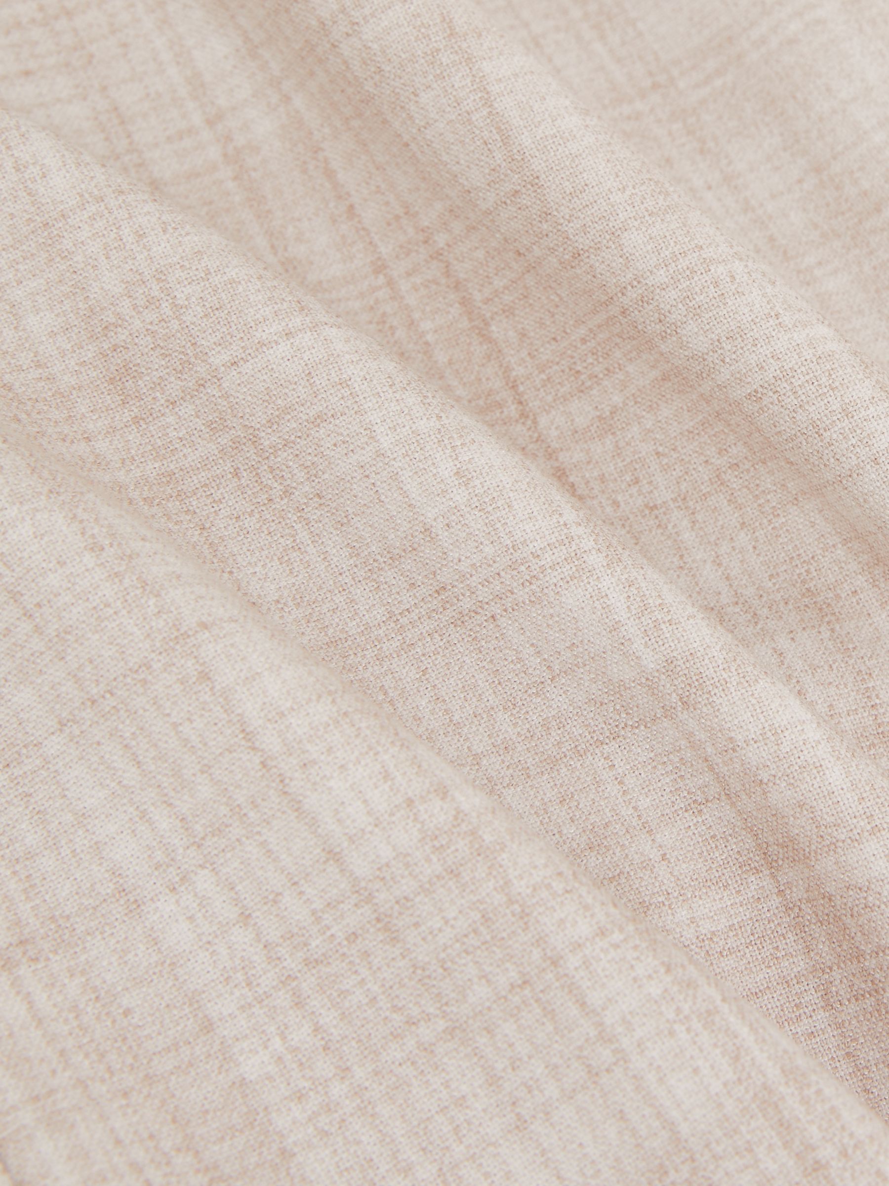 Double-Breasted Check Suit Blazer Regular-Fit in Stone