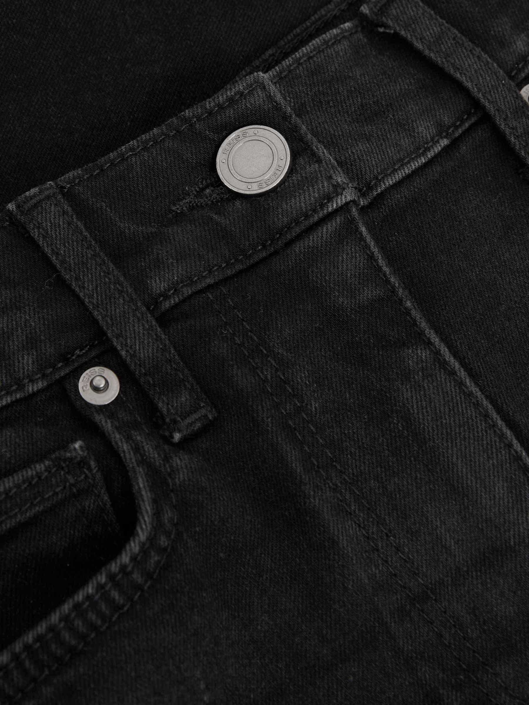 Palazzo Jeans in Black