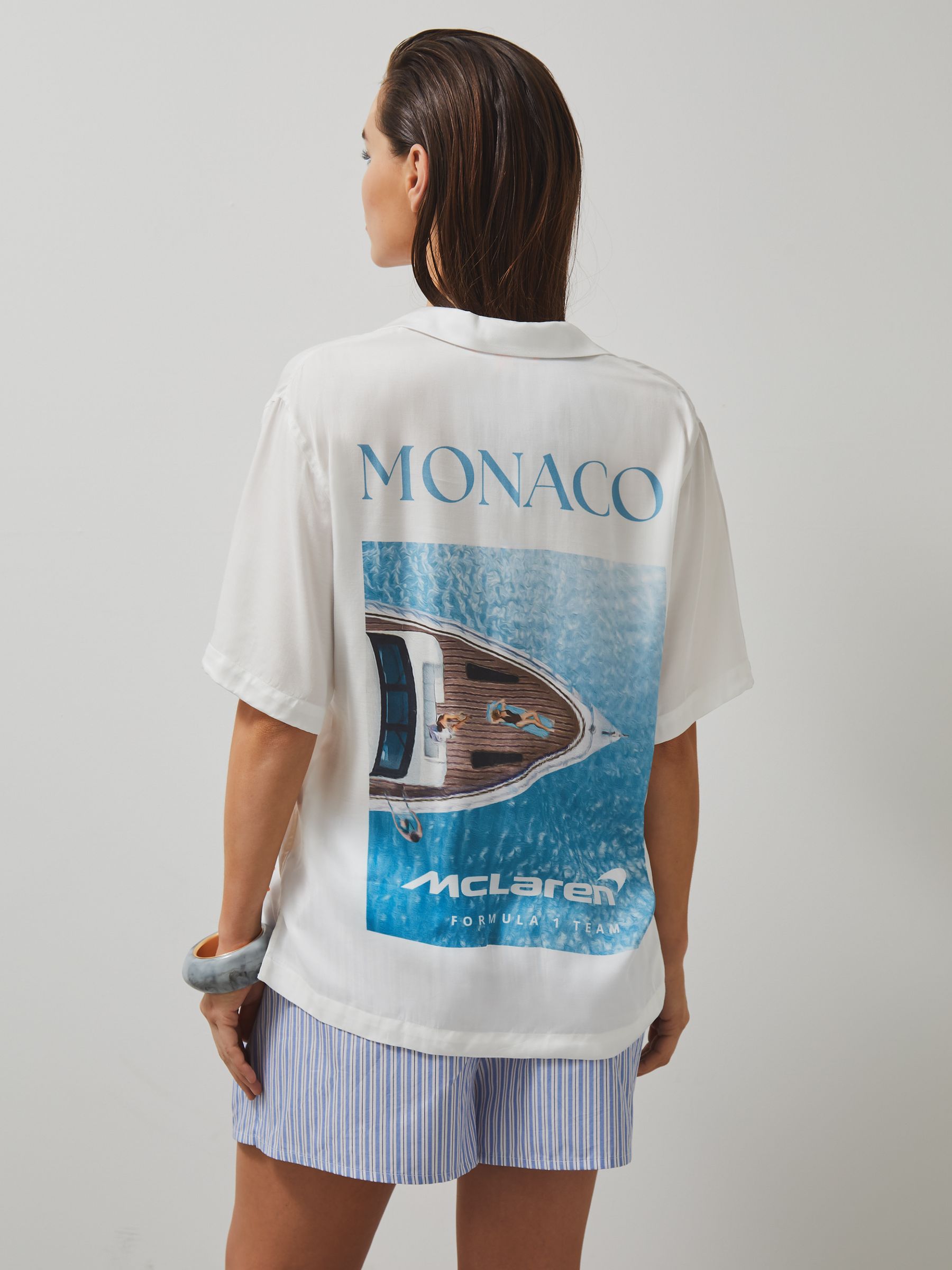 McLaren F1 Team Monaco GP Shirt in White