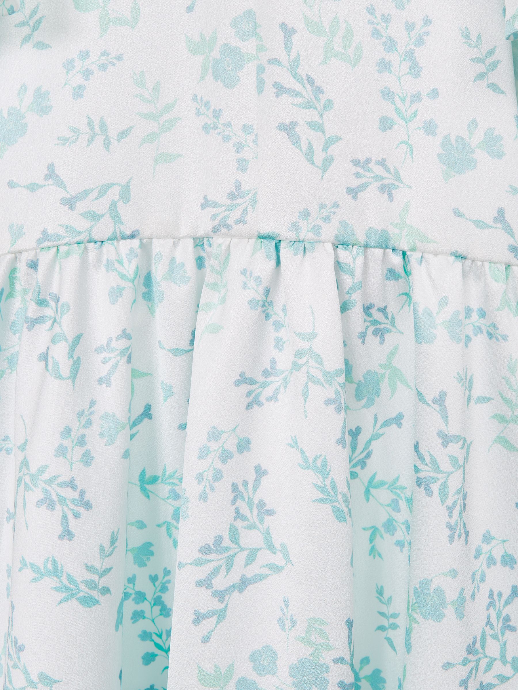 4-9 yrs Satin Midi Dress in Multi