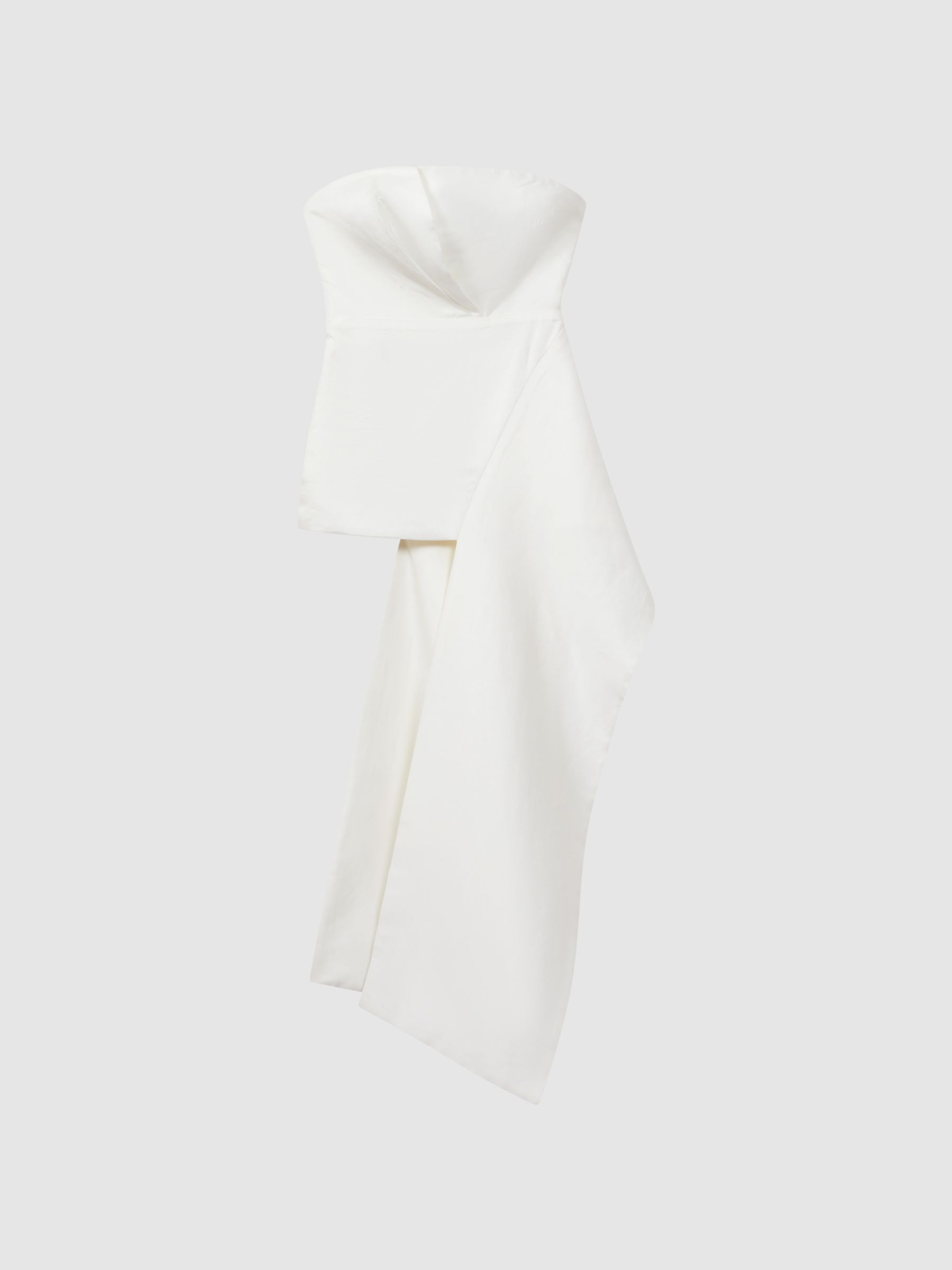 Acler Strapless Panel Top in Ivory