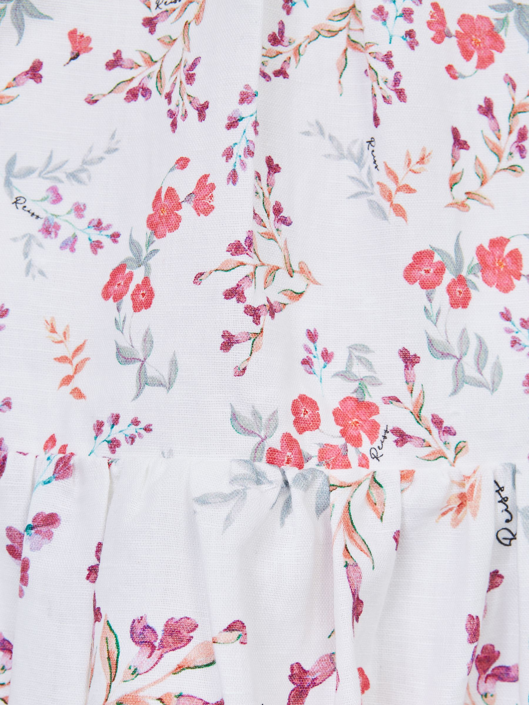 4-9 yrs Print Midi Dress in Multi