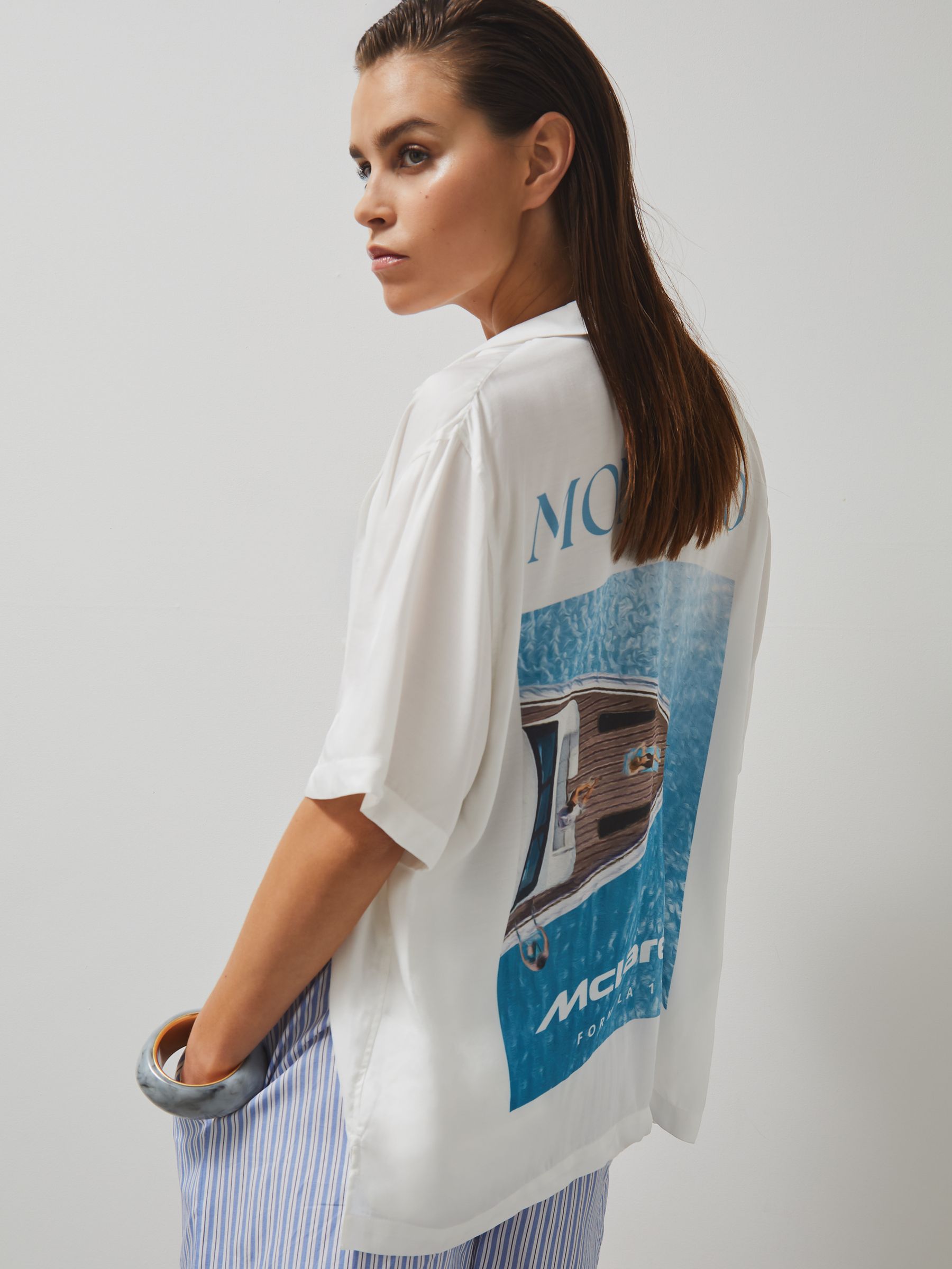 McLaren F1 Team Monaco GP Shirt in White