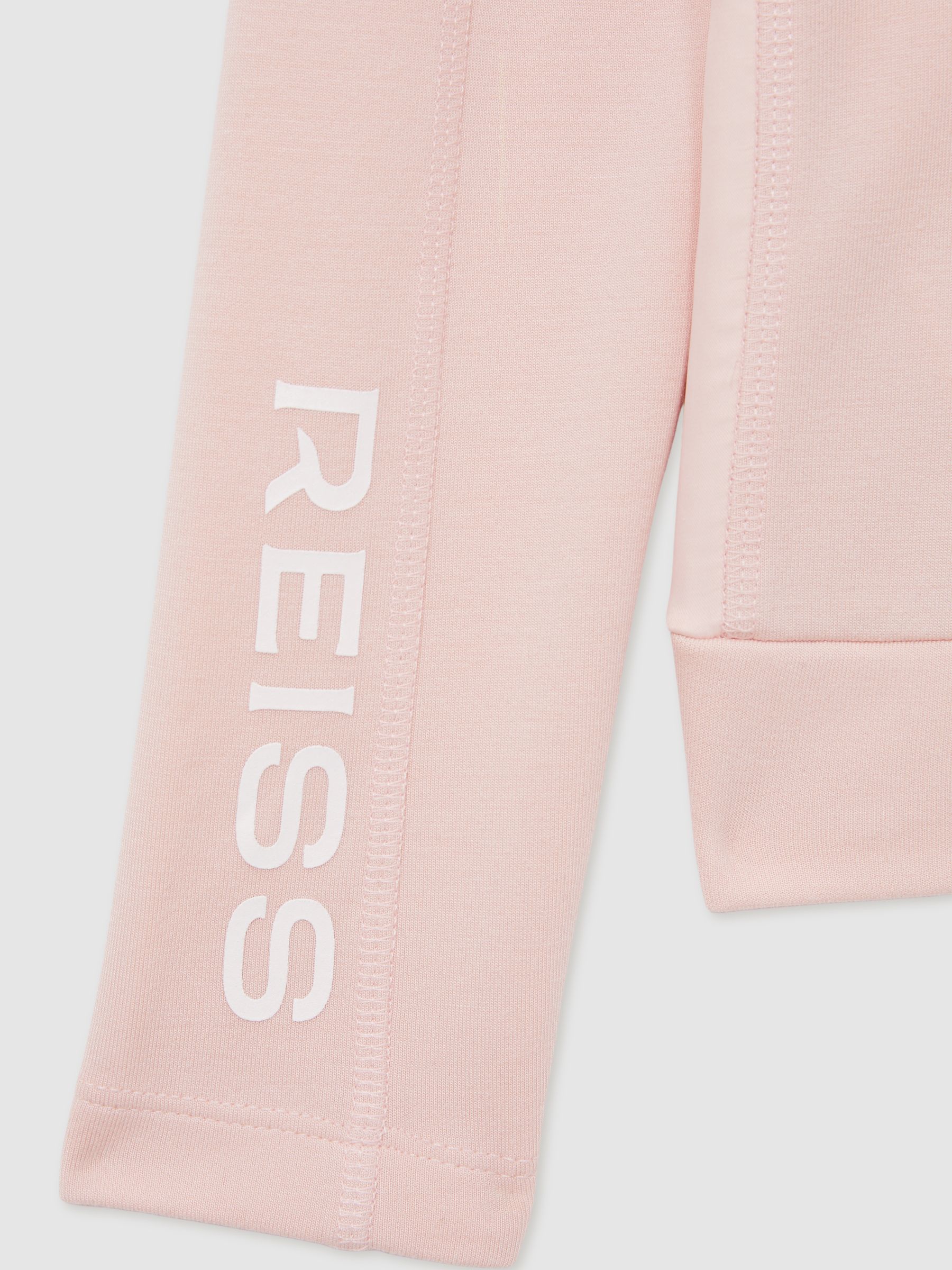 13-14 yrs Funnel-Neck Base-Layer Top in Pink