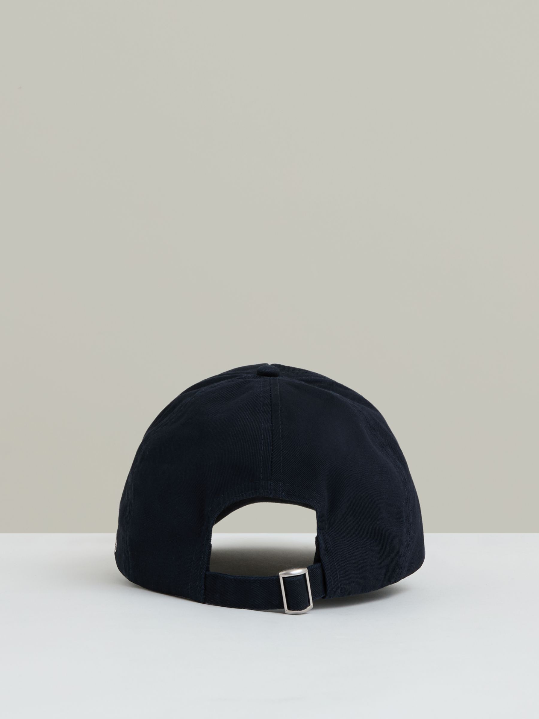 Sunset-Embroidered Cap in Navy