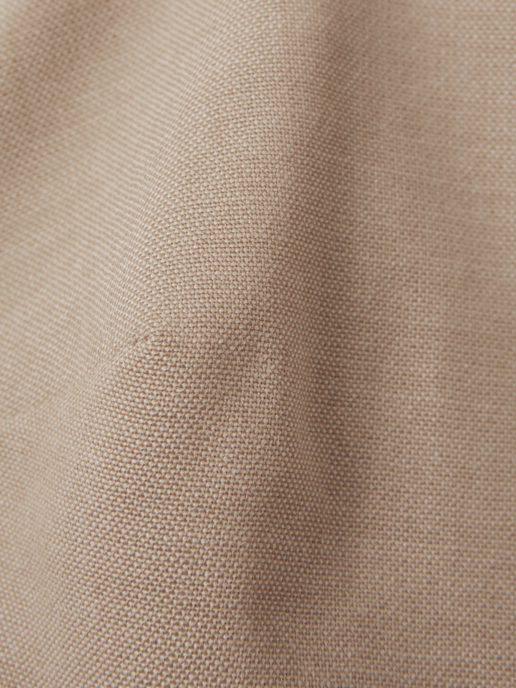 Wool Strappy Tie-Back Top in Neutral