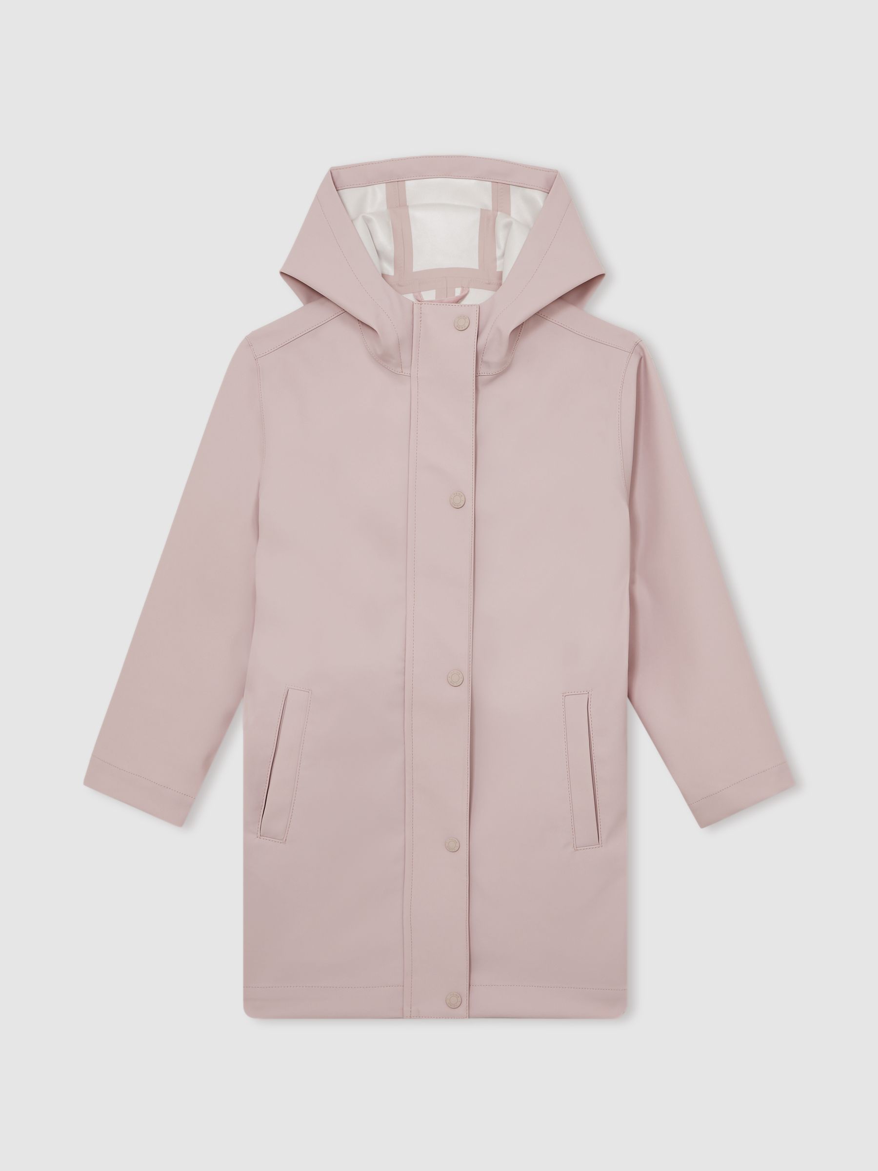 9-13 yrs Hooded Rain Jacket in Pink