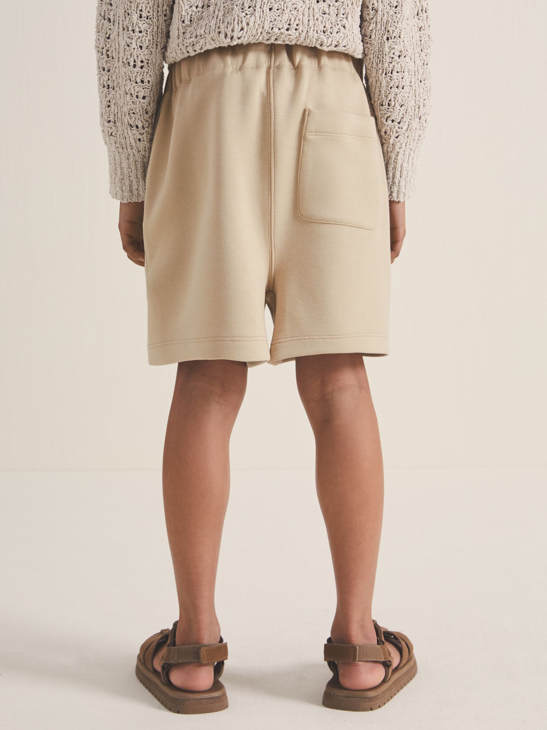 13-14 yrs | Les 100 Ciels Jersey Shorts in Sage