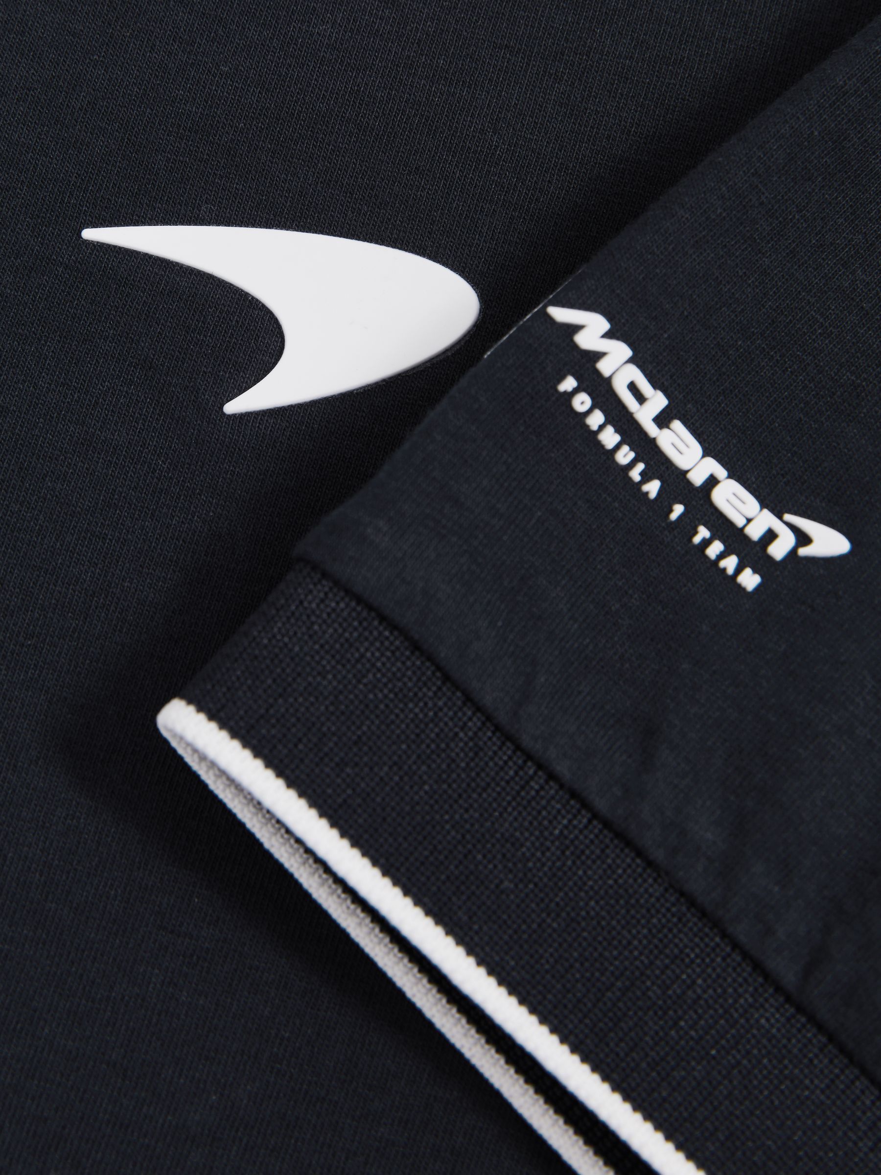 McLaren F1 Team Cotton Polo Shirt in Navy