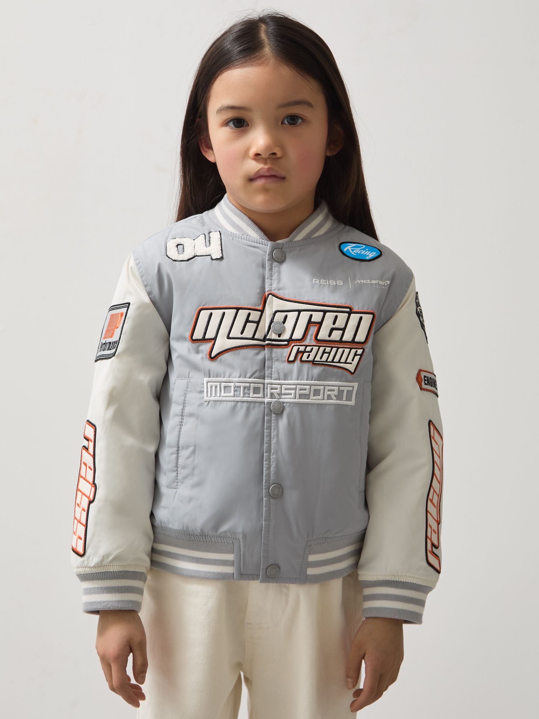 3-9 yrs McLaren F1 Team Bomber Jacket Unisex Fit in Blue Tones