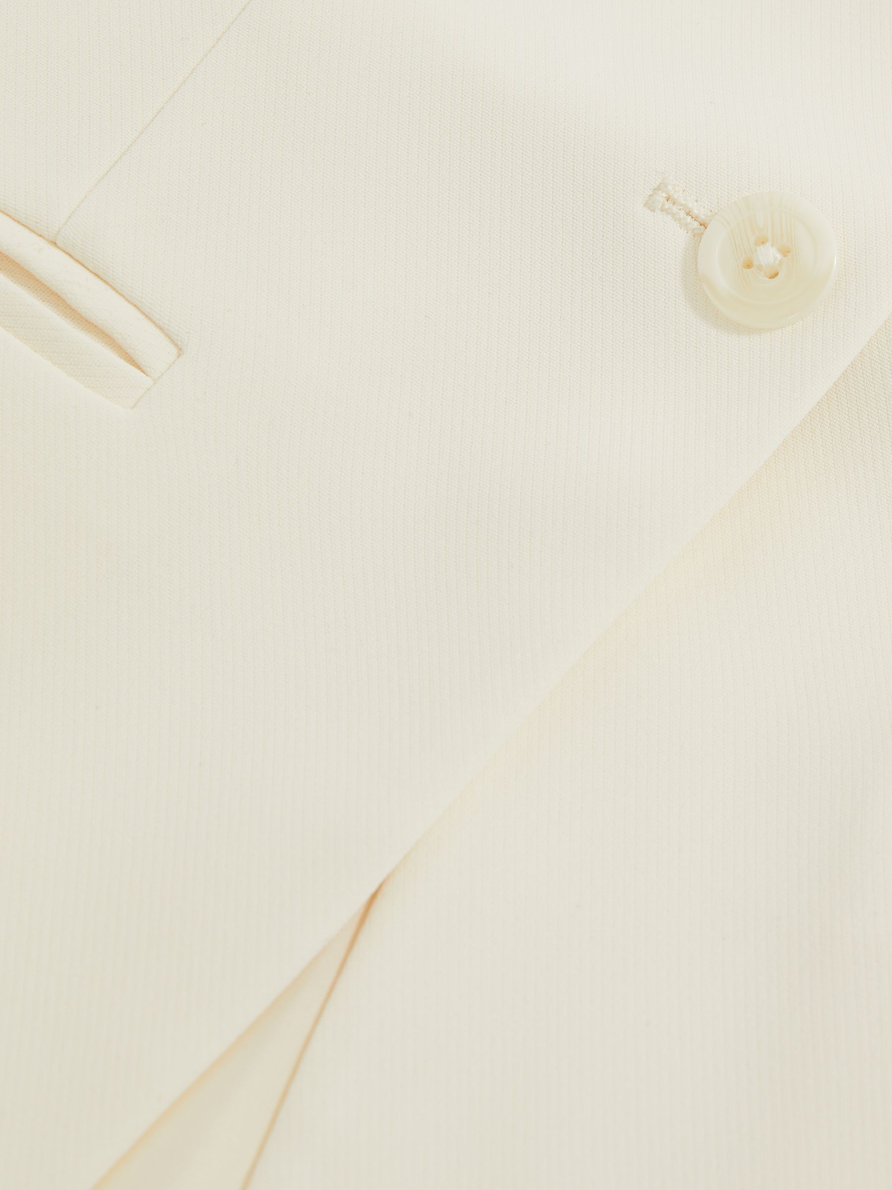 Good American Tailored Vest in Cream