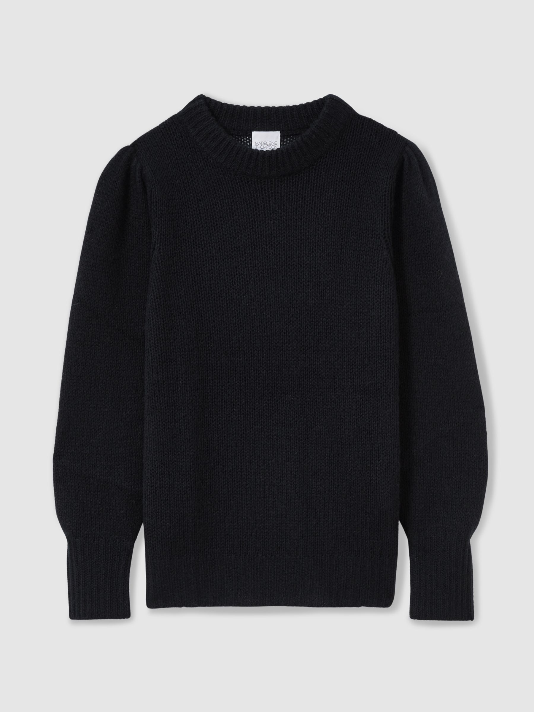 Cashmere Crew Neck Jumper in Navy